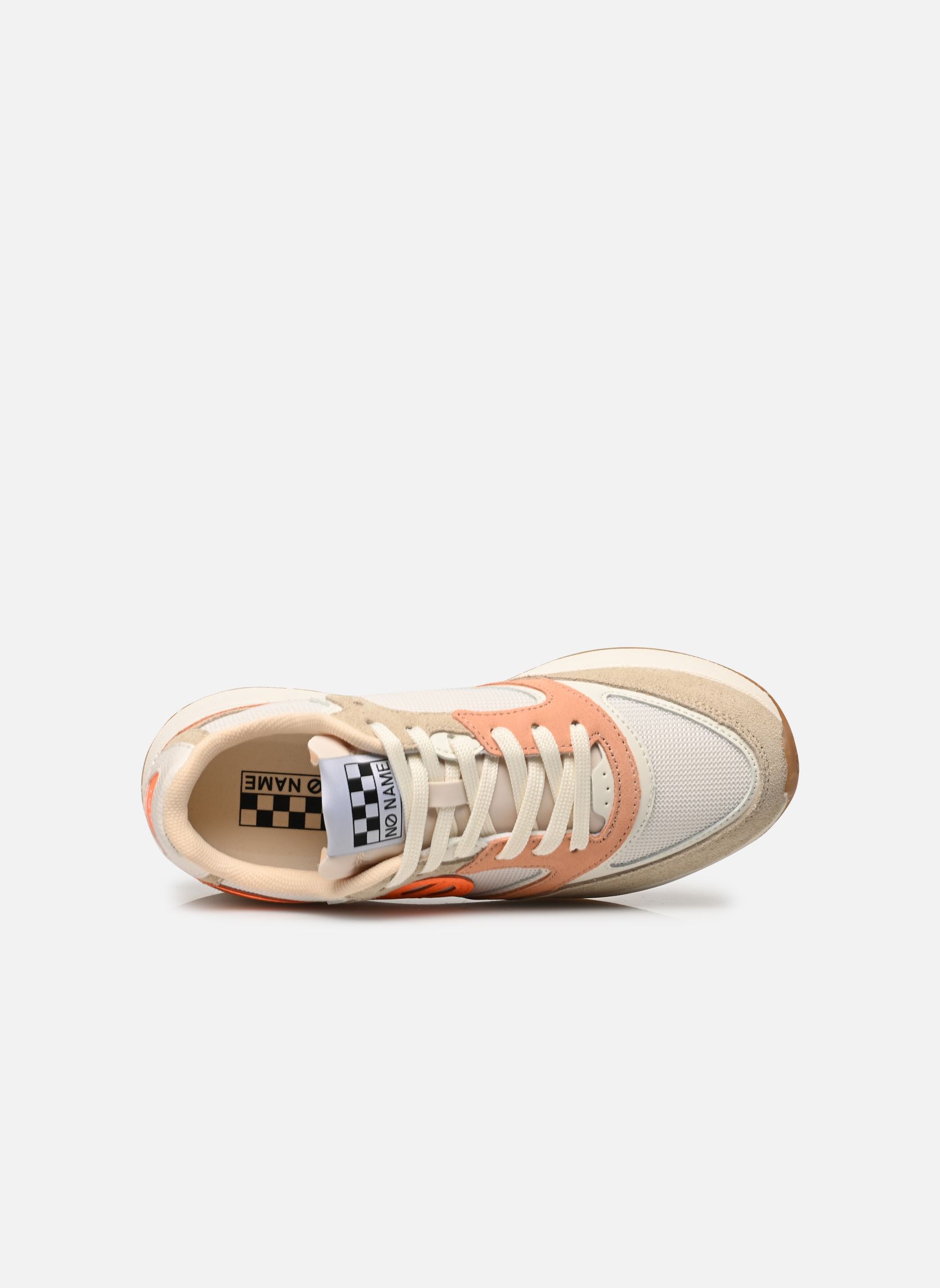 Baskets toile POWER JOGGER femme multicolore No Name Baskets toile POWER JOGGER femme multicolore SABLE/DOVE/F.ORANGE