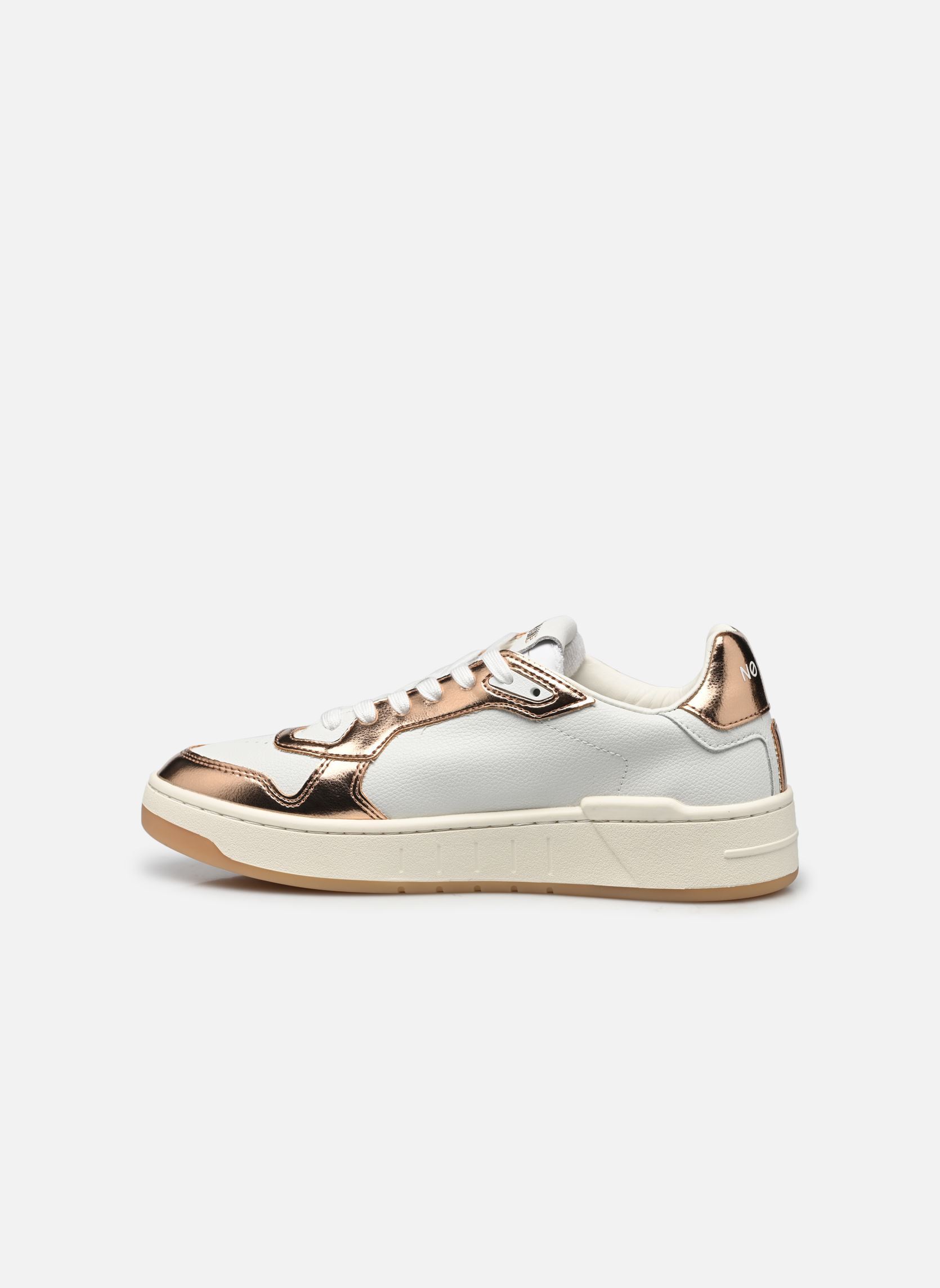 Niedrige Sneaker KELLY SNEAKER damen weiß No Name Niedrige Sneaker KELLY SNEAKER damen weiß WHITE/COPPER