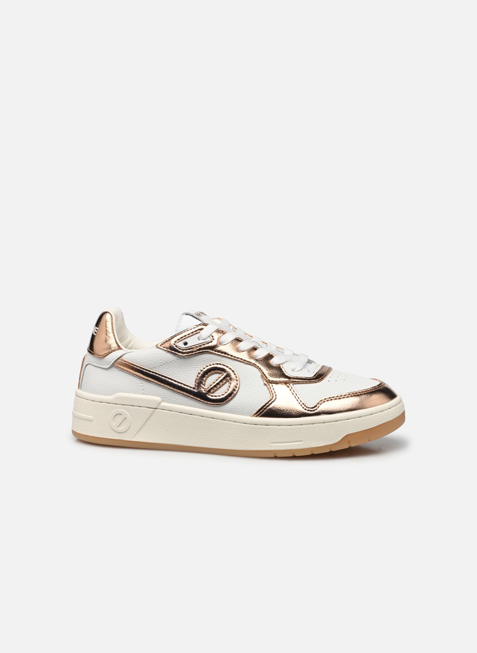 Niedrige Sneaker KELLY SNEAKER damen weiß No Name Niedrige Sneaker KELLY SNEAKER damen weiß WHITE/COPPER