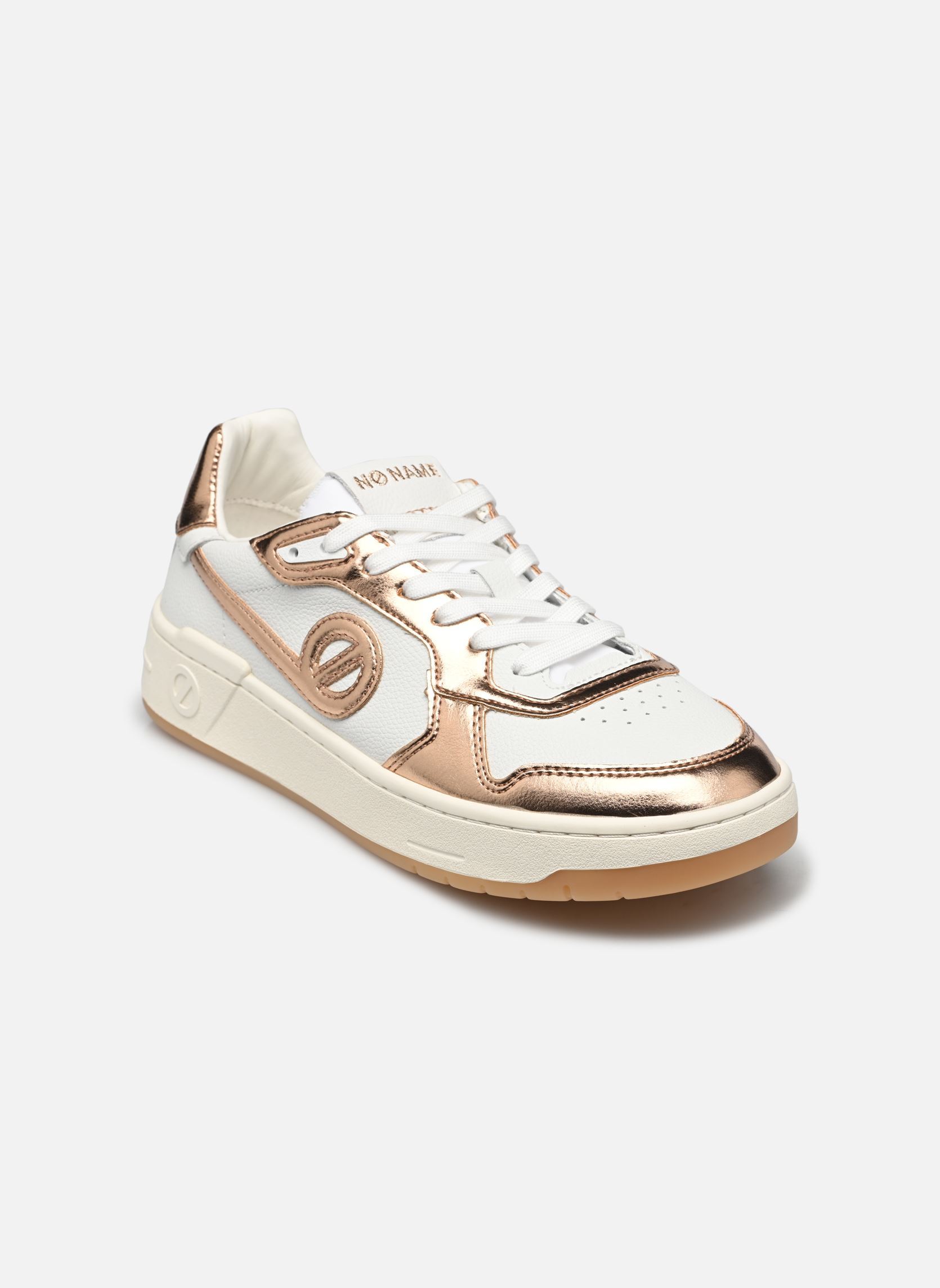 Niedrige Sneaker KELLY SNEAKER damen weiß No Name Niedrige Sneaker KELLY SNEAKER damen weiß WHITE/COPPER