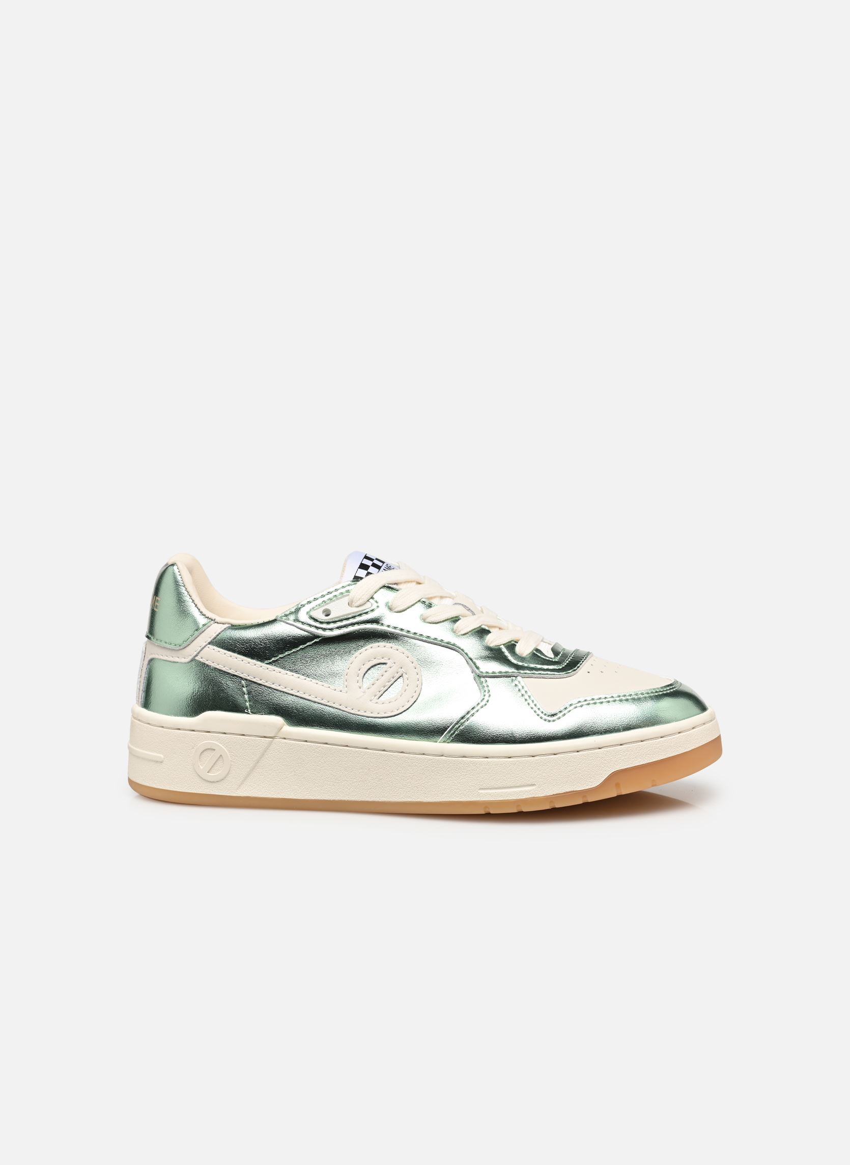 Baskets basses KELLY SNEAKER femme vert No Name Baskets basses KELLY SNEAKER femme vert GREEN/OFF WHITE