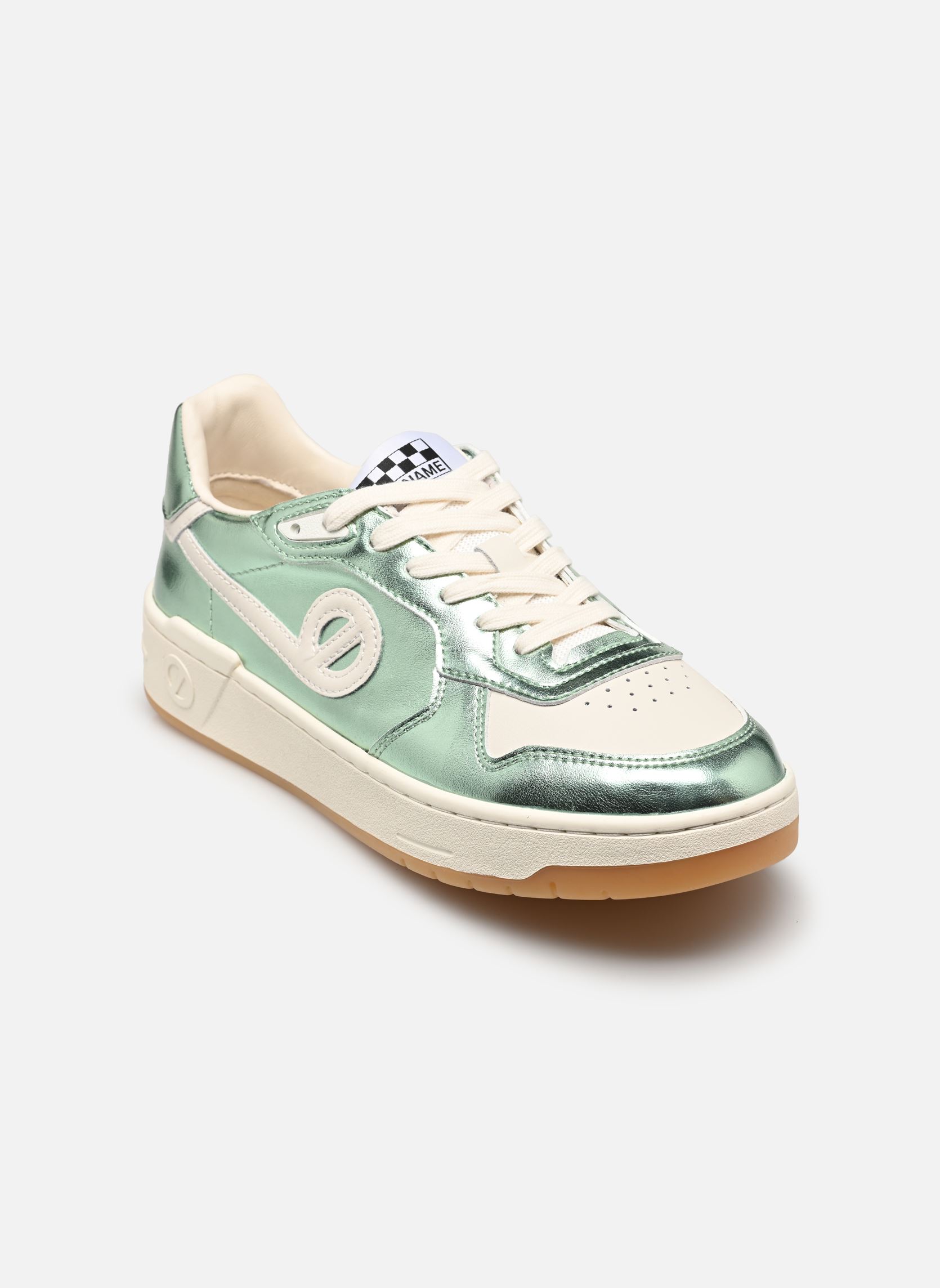 Baskets basses KELLY SNEAKER femme vert No Name Baskets basses KELLY SNEAKER femme vert GREEN/OFF WHITE