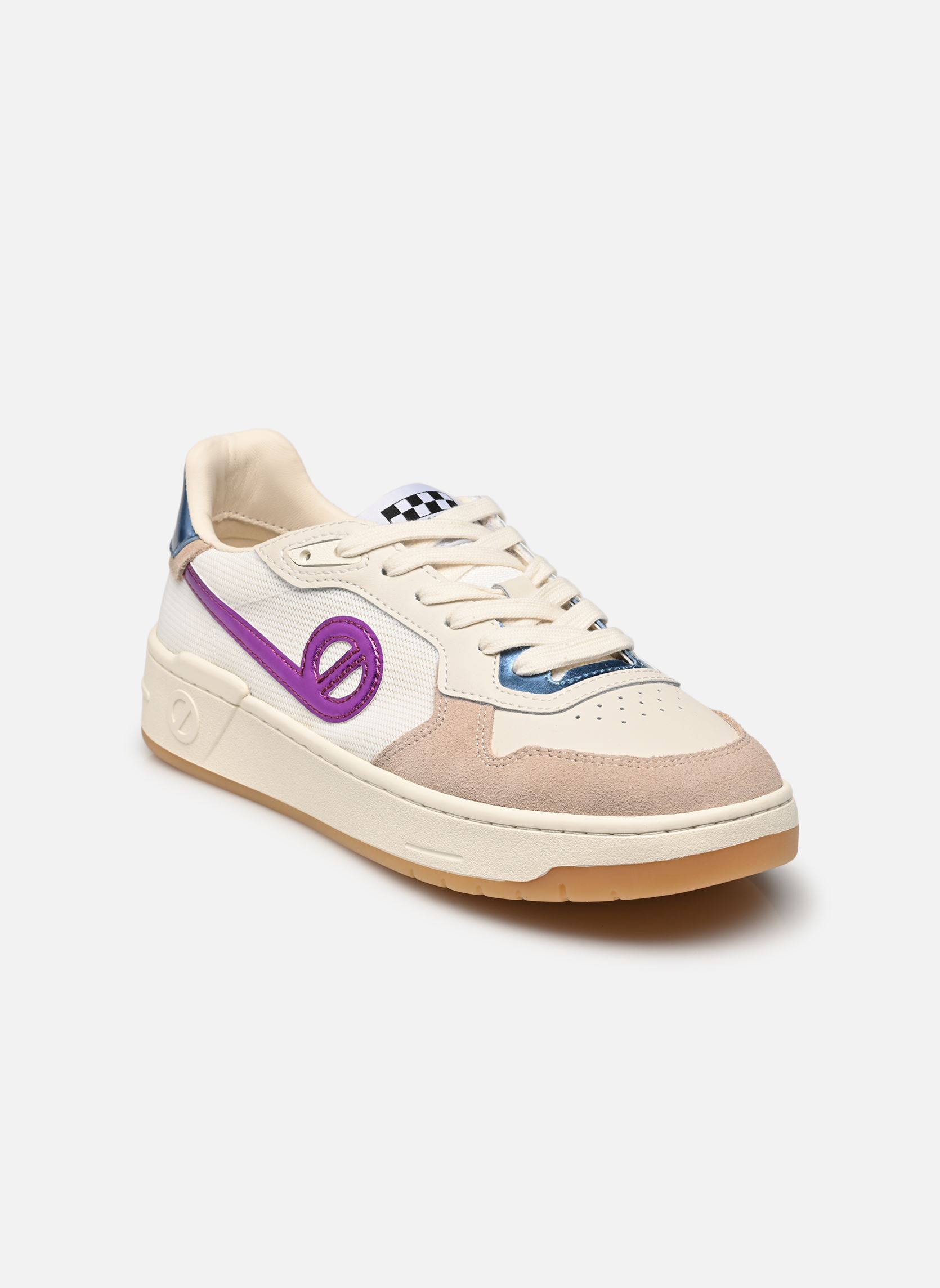Sneakers basse KELLY SNEAKER donna multicolore No Name Sneakers basse KELLY SNEAKER donna multicolore NUDE/DOVE/FUXIA