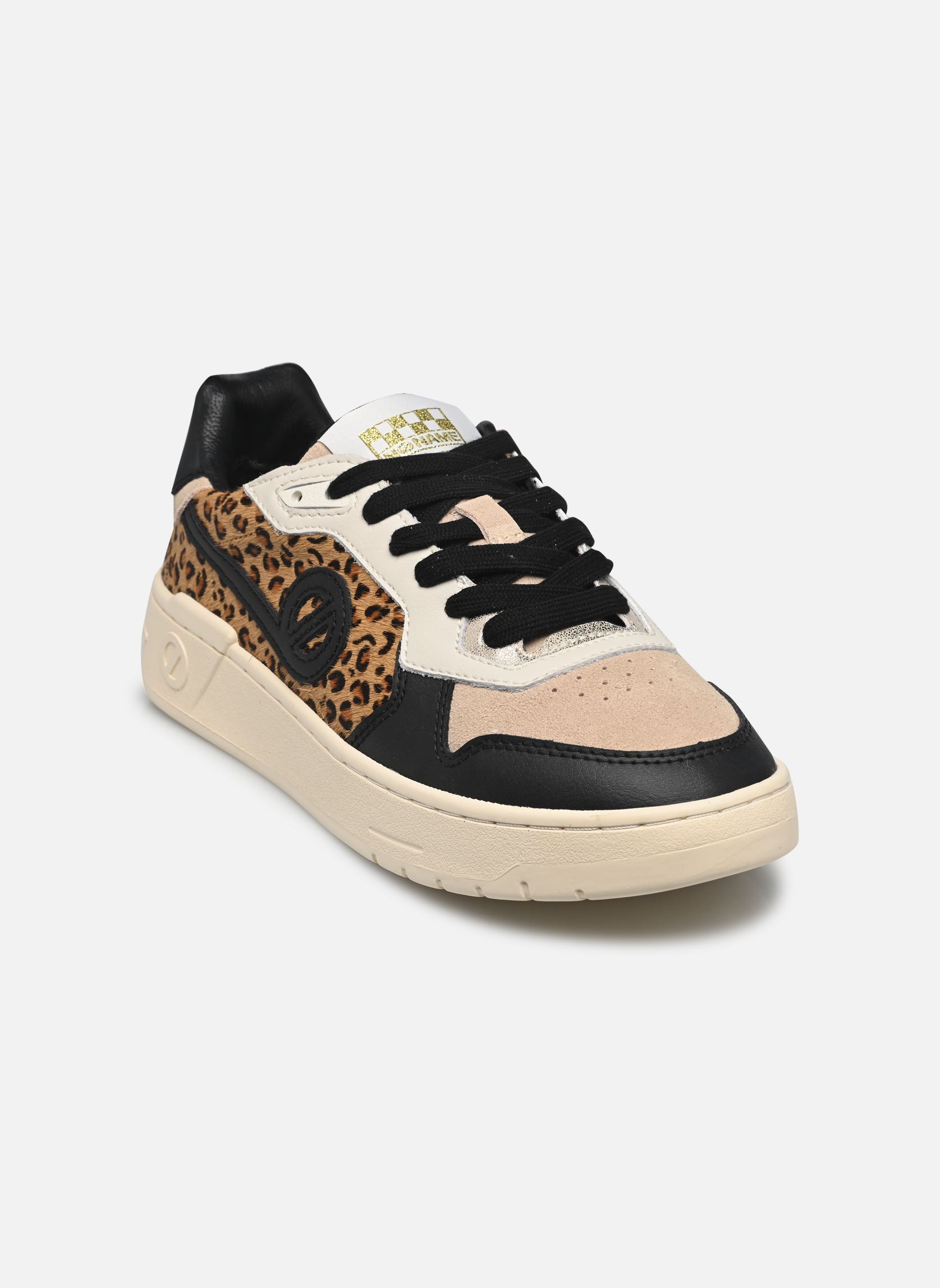 Niedrige Sneaker KELLY SNEAKER damen mehrfarbig No Name Niedrige Sneaker KELLY SNEAKER damen mehrfarbig LEO BROWNNUDEBLACK