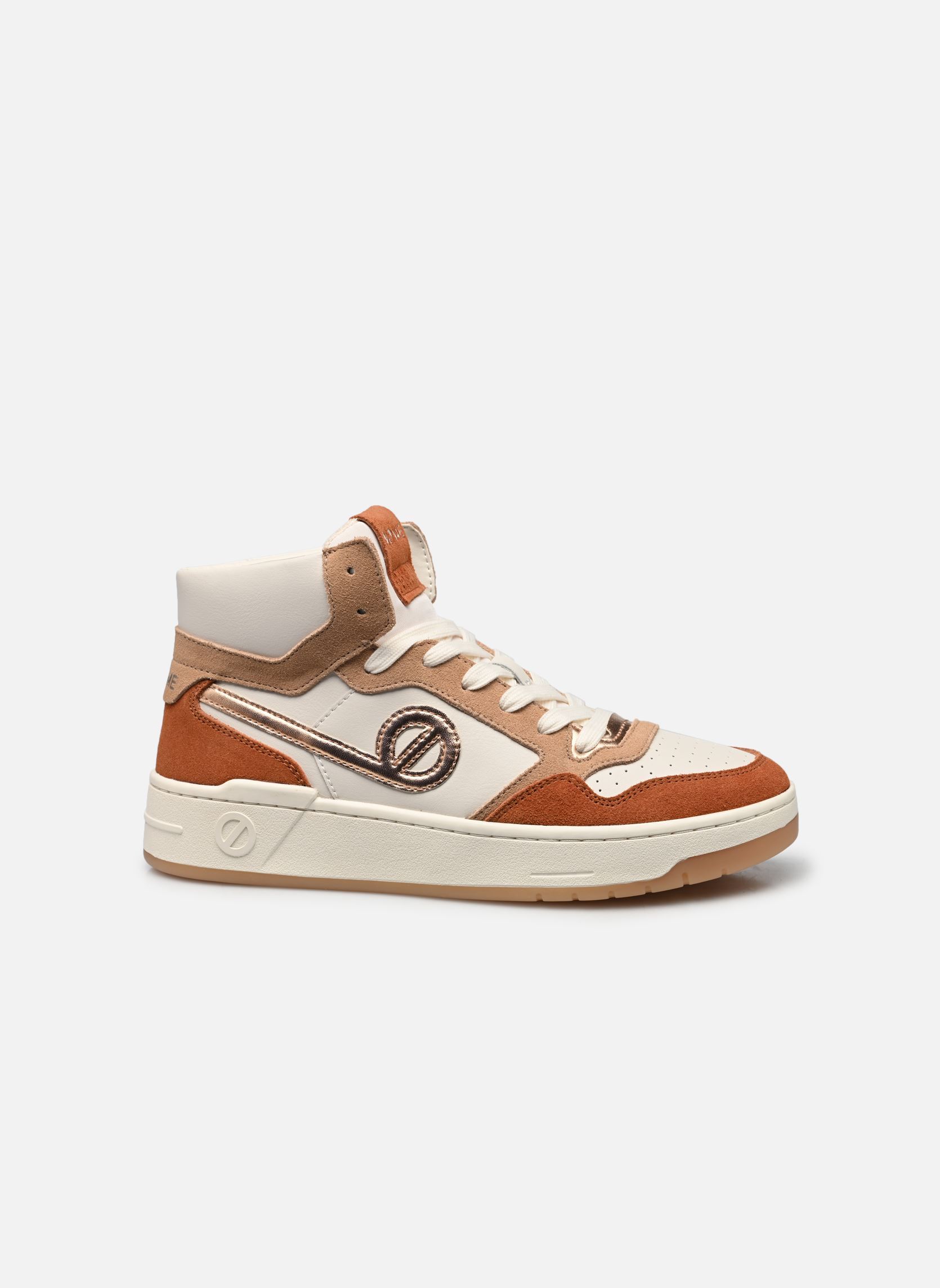 Hoge sneakers KELLY MID dames wit No Name Hoge sneakers KELLY MID dames wit OFF WHITE/CLAY