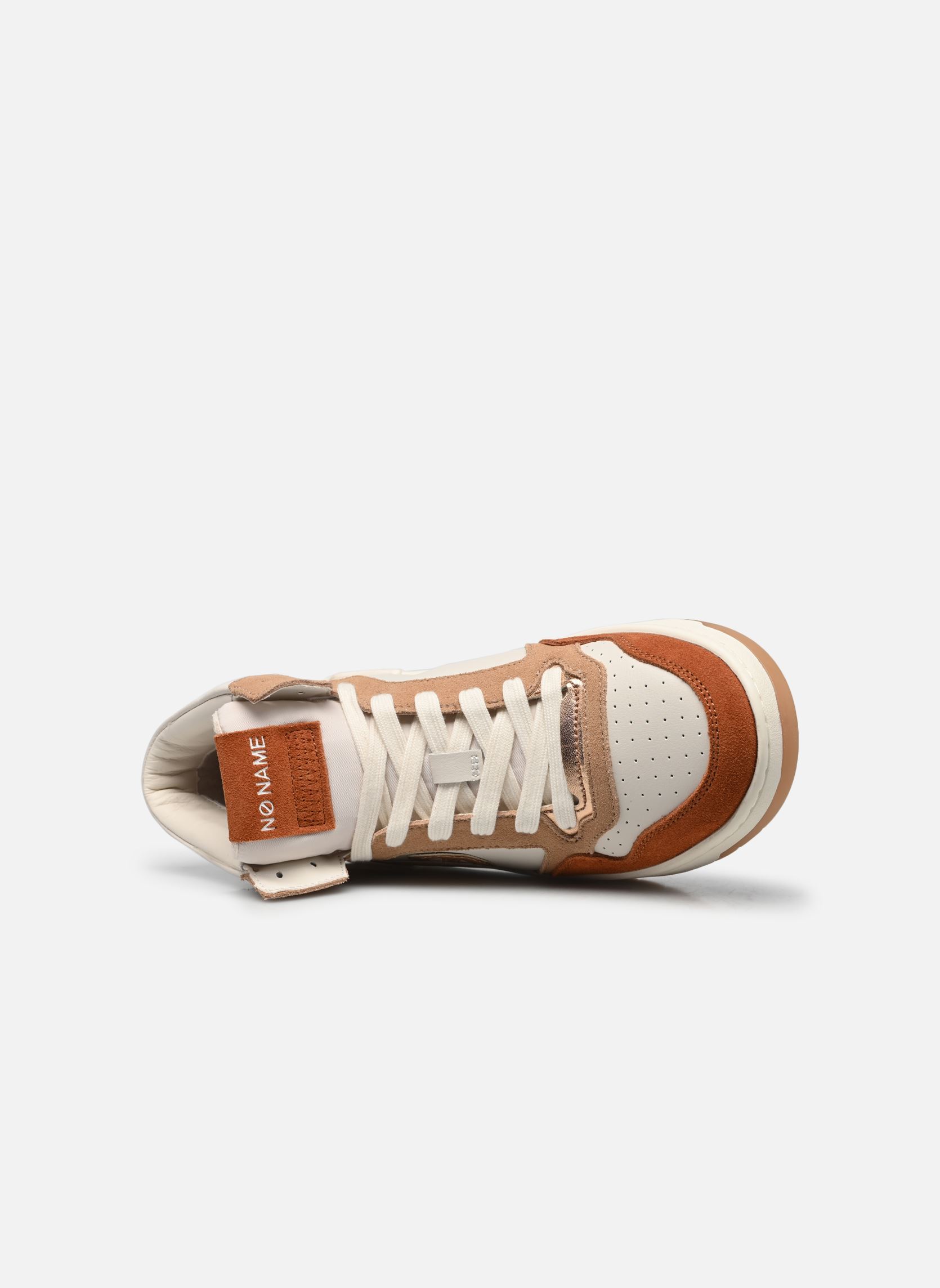 Hoge sneakers KELLY MID dames wit No Name Hoge sneakers KELLY MID dames wit OFF WHITE/CLAY
