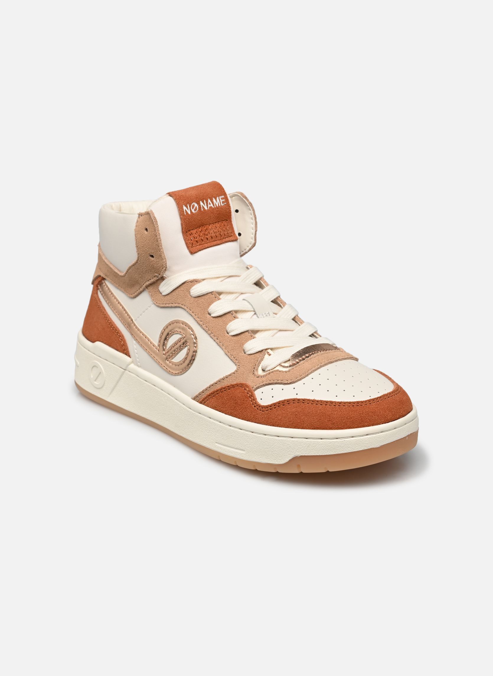 Hoge sneakers KELLY MID dames wit No Name Hoge sneakers KELLY MID dames wit OFF WHITE/CLAY