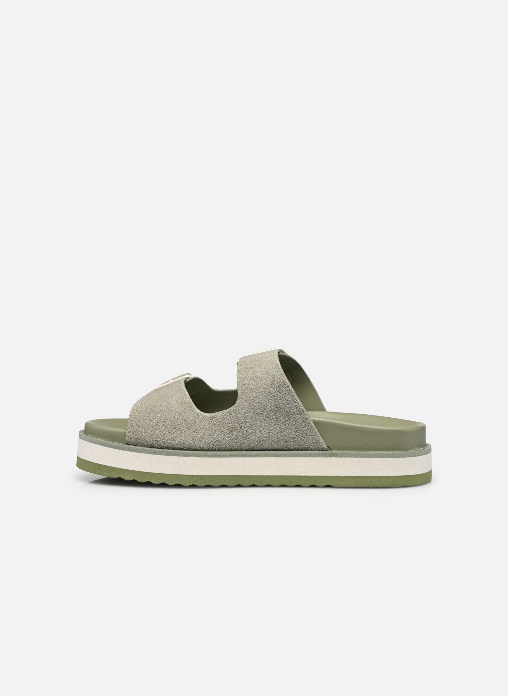 Mules SUN SLAP femme vert No Name Mules SUN SLAP femme vert TILLEUL