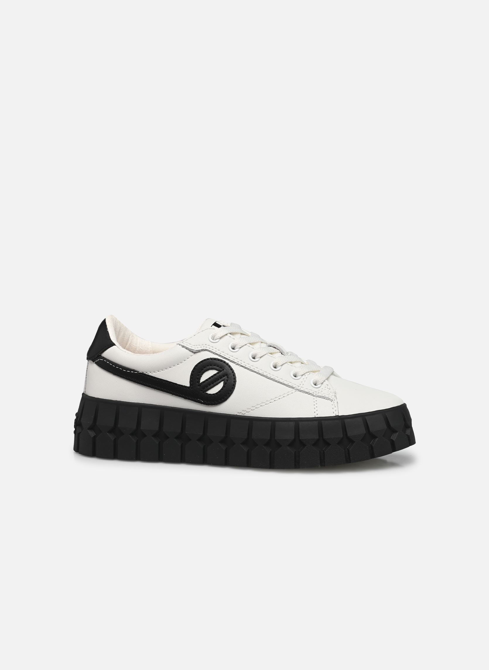Lage sneakers Play Sneaker dames wit No Name Lage sneakers Play Sneaker dames wit WHITEBLACK
