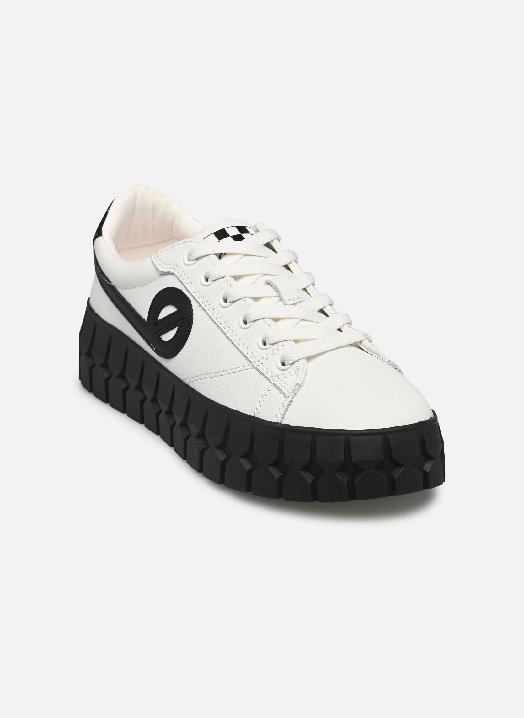 Lage sneakers Play Sneaker dames wit No Name Lage sneakers Play Sneaker dames wit WHITEBLACK