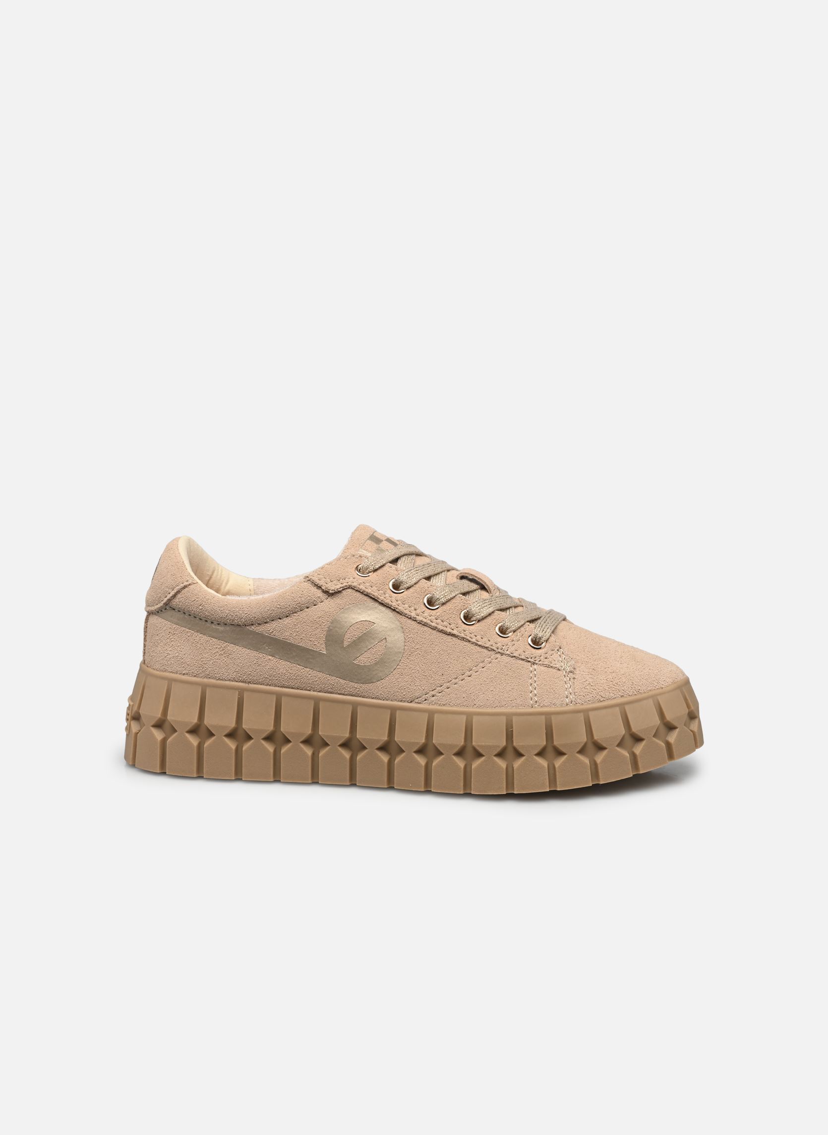 Baskets basses Play Sneaker femme beige No Name Baskets basses Play Sneaker femme beige NUDEL.GOLD