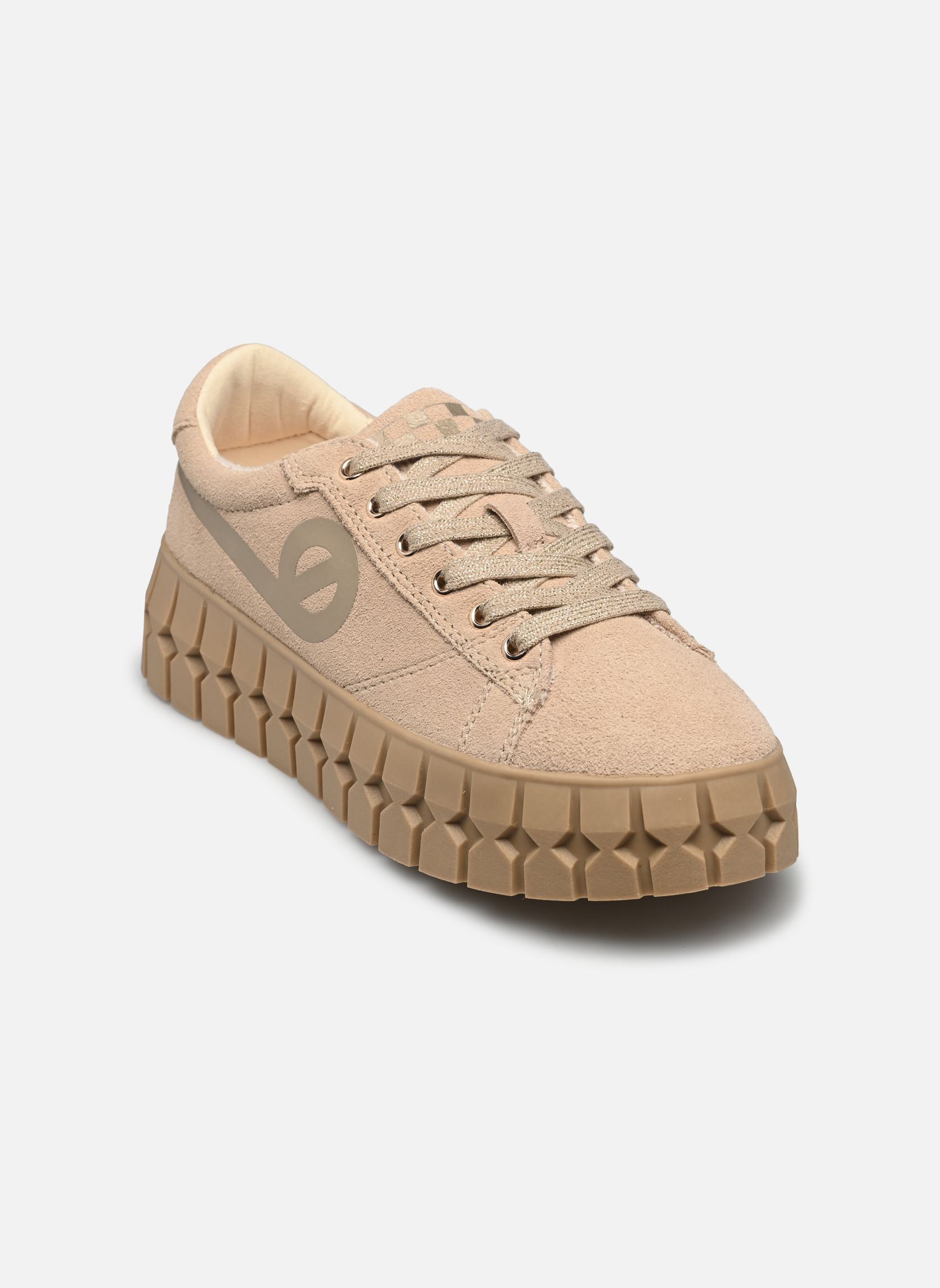 Baskets basses Play Sneaker femme beige No Name Baskets basses Play Sneaker femme beige NUDEL.GOLD