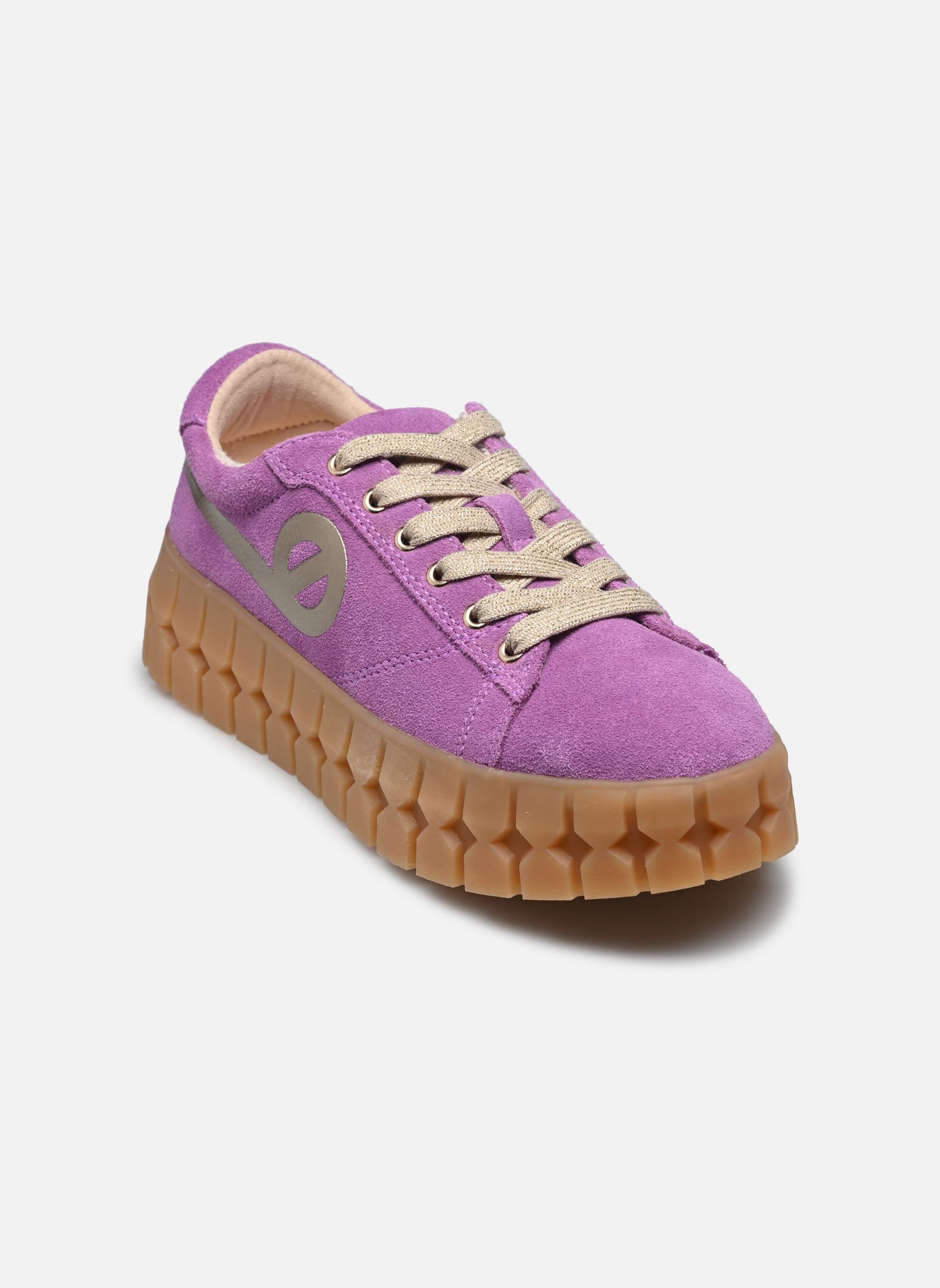 Niedrige Sneaker Play Sneaker damen violett No Name Niedrige Sneaker Play Sneaker damen violett IRIS/L.GOLD