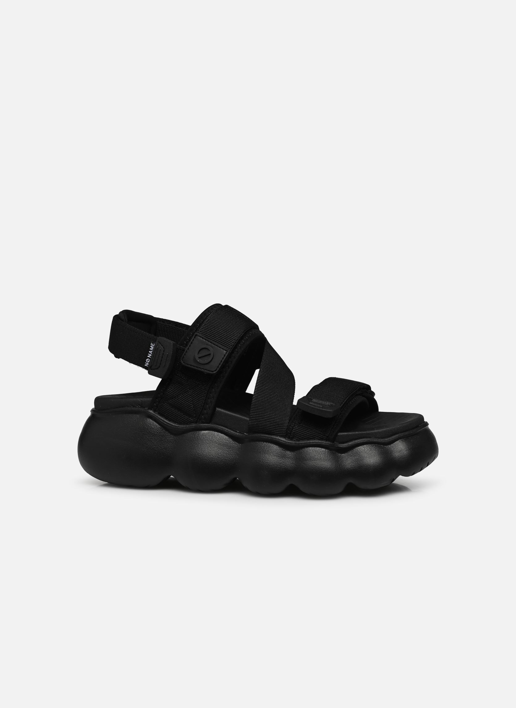 Sandalias y plataformas de cuña GONG STRAPS mujer negro No Name Sandalias y plataformas de cuña GONG STRAPS mujer negro BLACK/BLACK