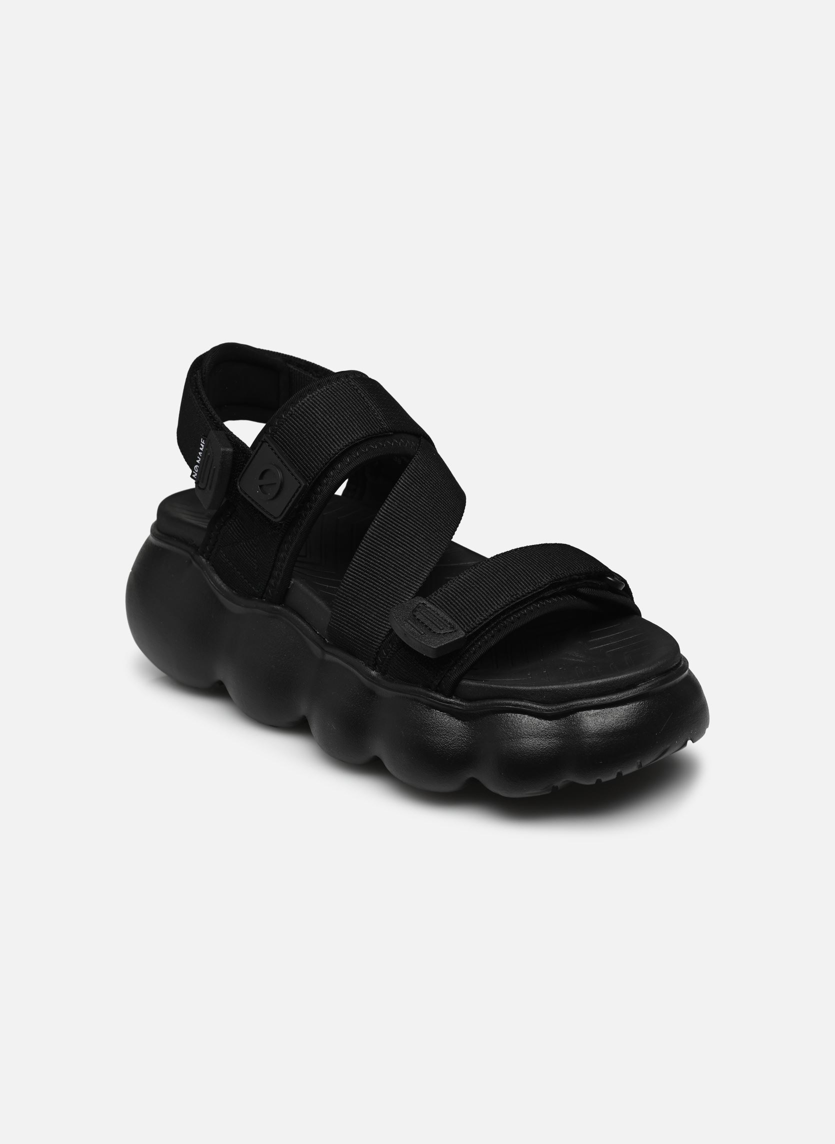Sandalias y plataformas de cuña GONG STRAPS mujer negro No Name Sandalias y plataformas de cuña GONG STRAPS mujer negro BLACK/BLACK