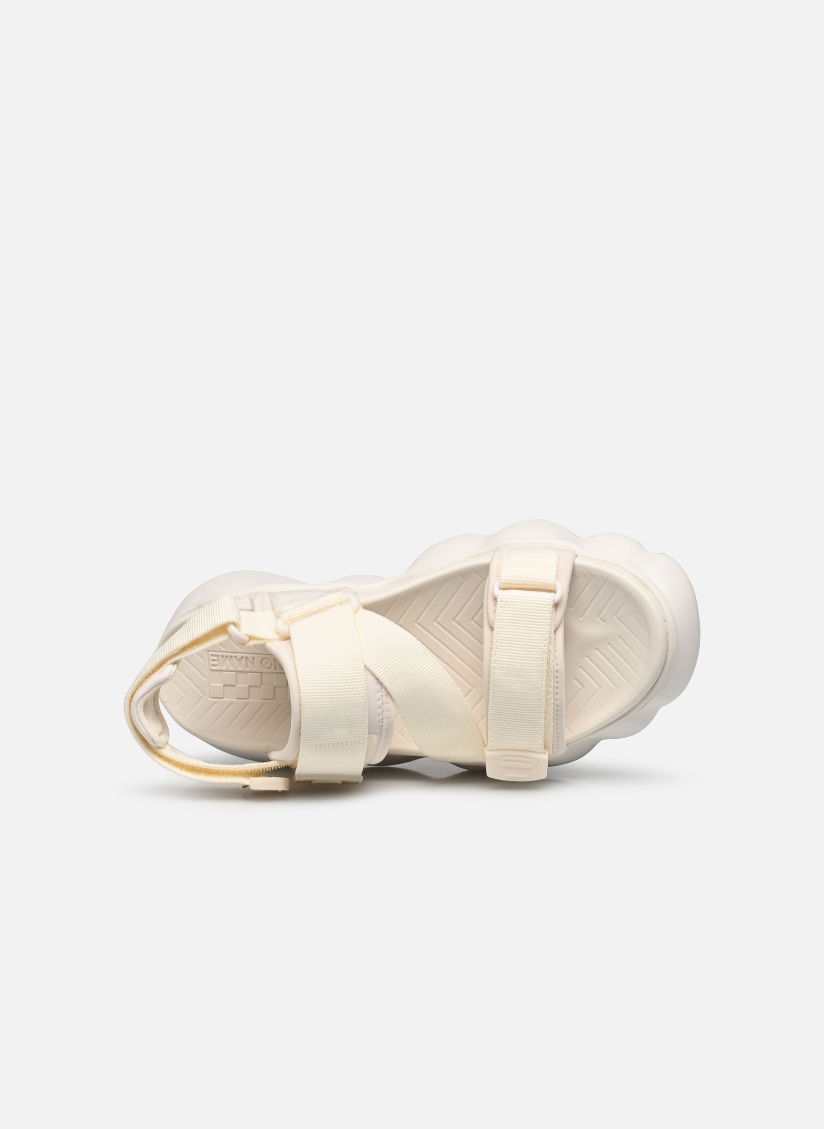 Keil- und Plateausandalen GONG STRAPS damen beige No Name Keil- und Plateausandalen GONG STRAPS damen beige DOVE/DOVE
