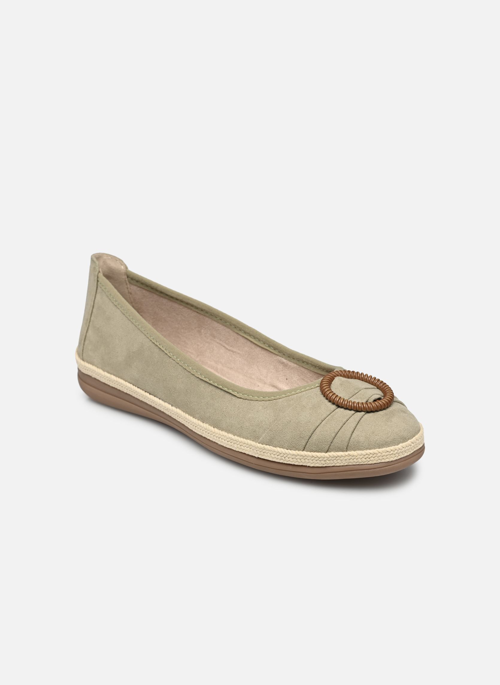 Ballerines classiques 22161-20 Largeur H femme vert Jana shoes Ballerines classiques 22161-20 Largeur H femme vert SAGE