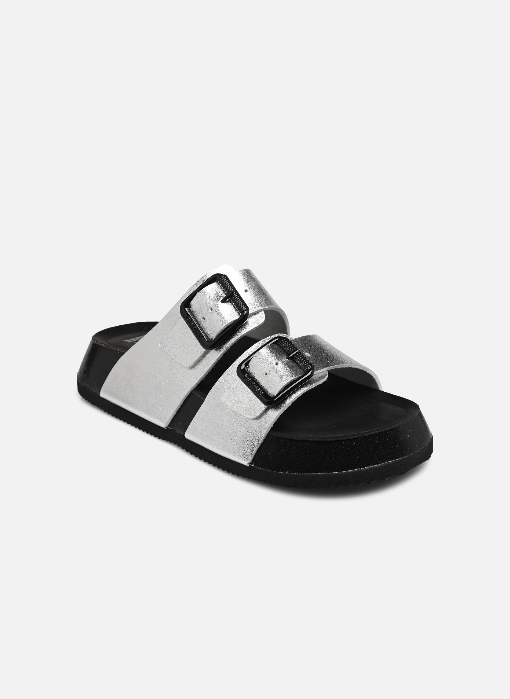 Pantoletten Veran-O 84965 damen silber Bronx Pantoletten Veran-O 84965 damen silber Black/silver