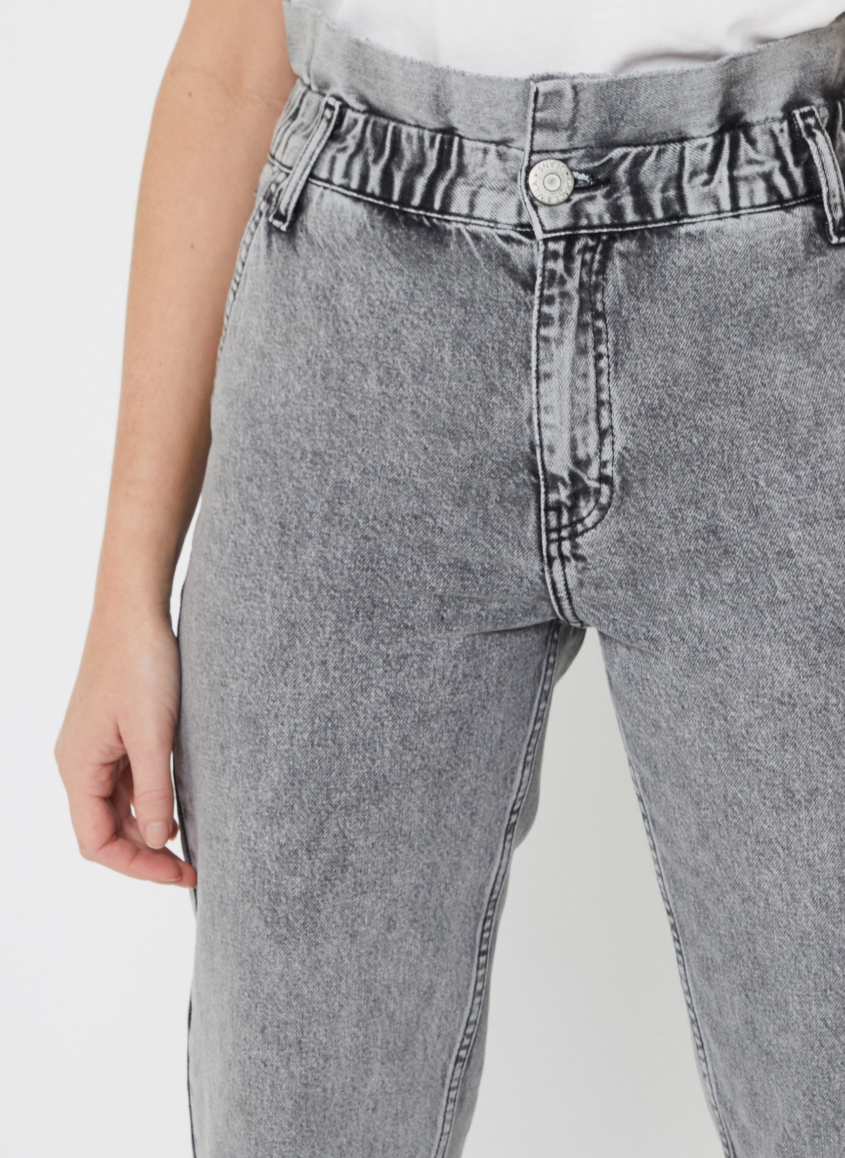 Mom-Jeans Jean 2000_21650 damen grau Grace & Mila Mom-Jeans Jean 2000_21650 damen grau Gris Delave