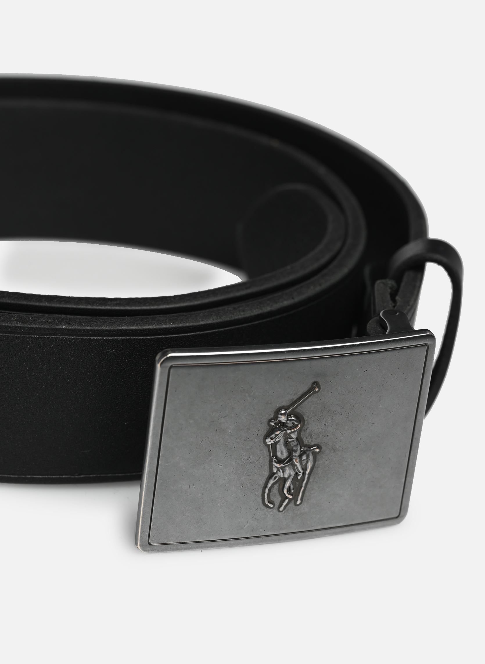 Gürtel Pp Plaque-Casual-Medium herren schwarz Polo Ralph Lauren Gürtel Pp Plaque-Casual-Medium herren schwarz BLACK