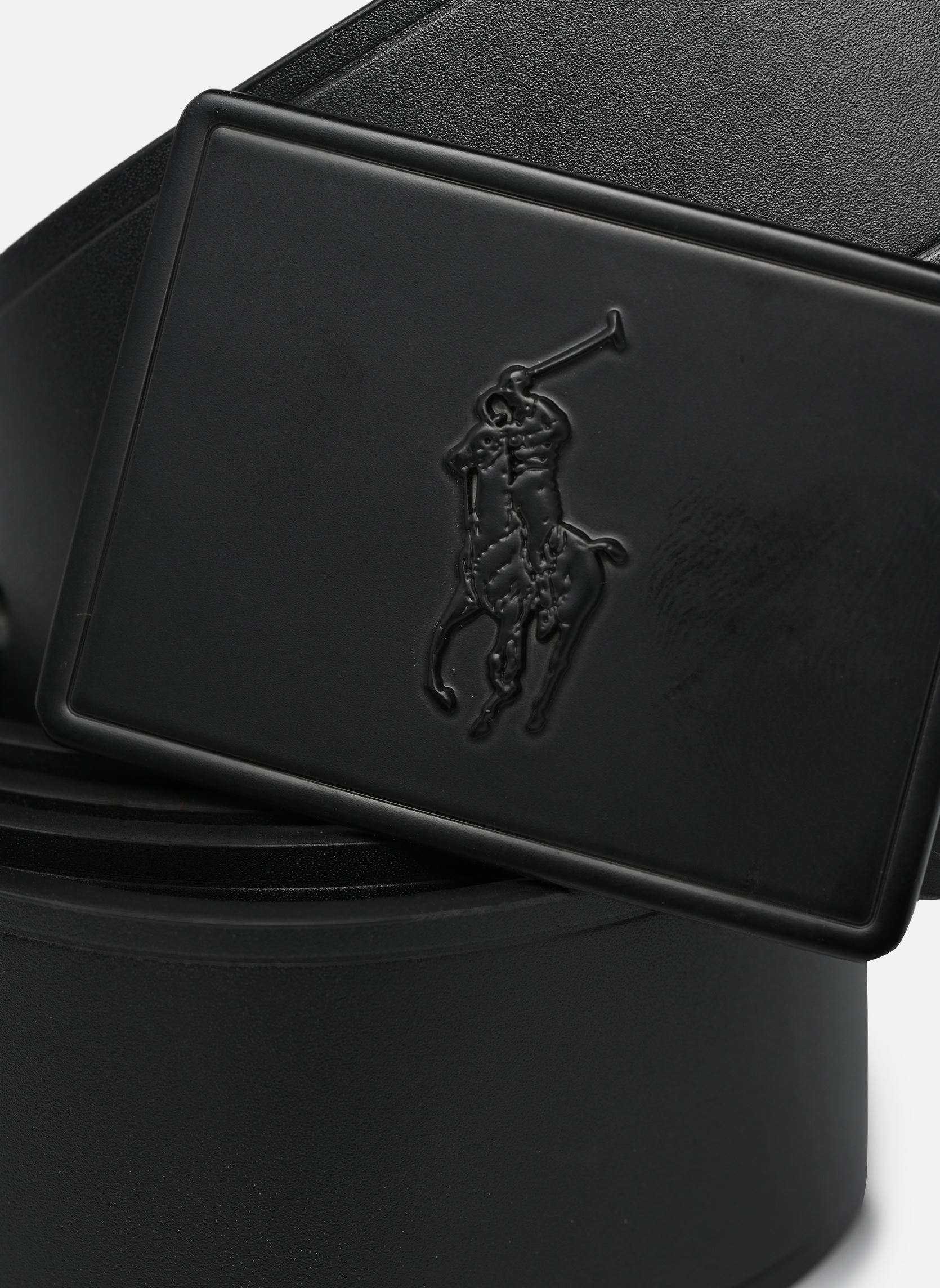 Ceintures Pp Plaque-Casual-Medium homme noir Polo Ralph Lauren Ceintures Pp Plaque-Casual-Medium homme noir BLACK/MATTE BLACK