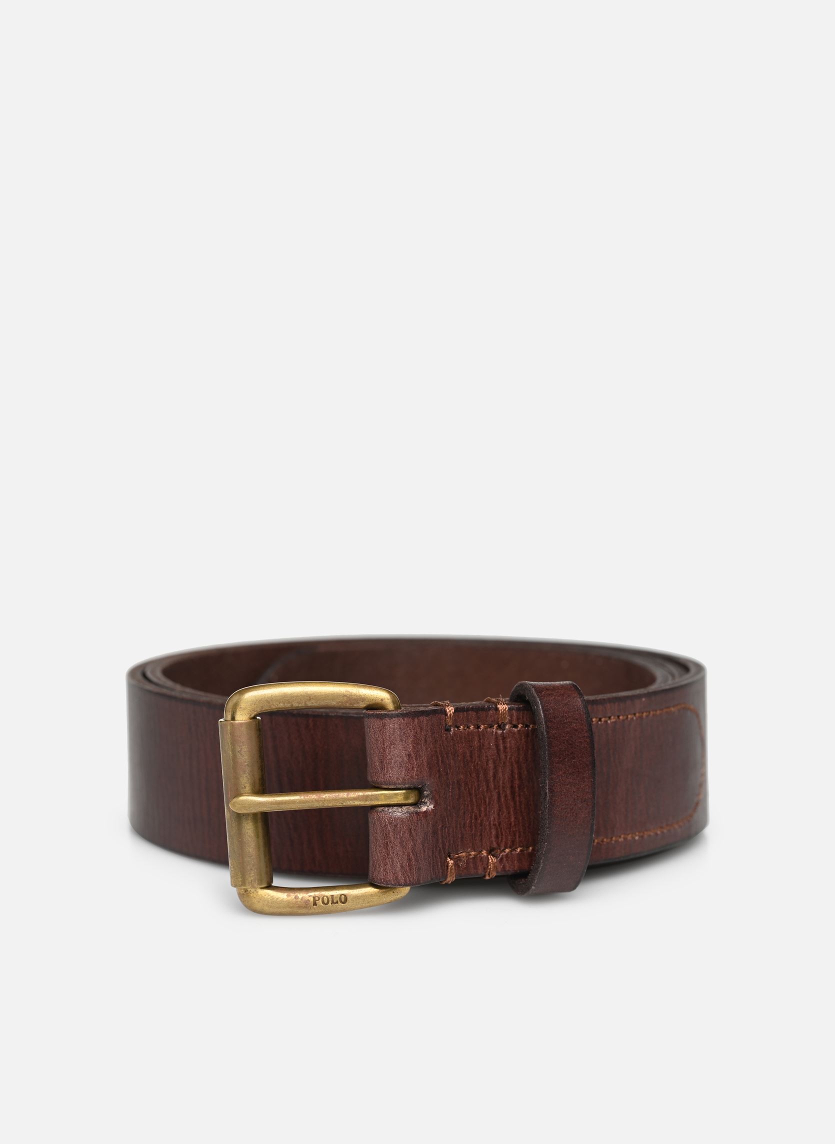 Ceintures Rgd Chrm Bt-Casual-Tumbled Leather homme marron Polo Ralph Lauren Ceintures Rgd Chrm Bt-Casual-Tumbled Leather homme marron BROWN