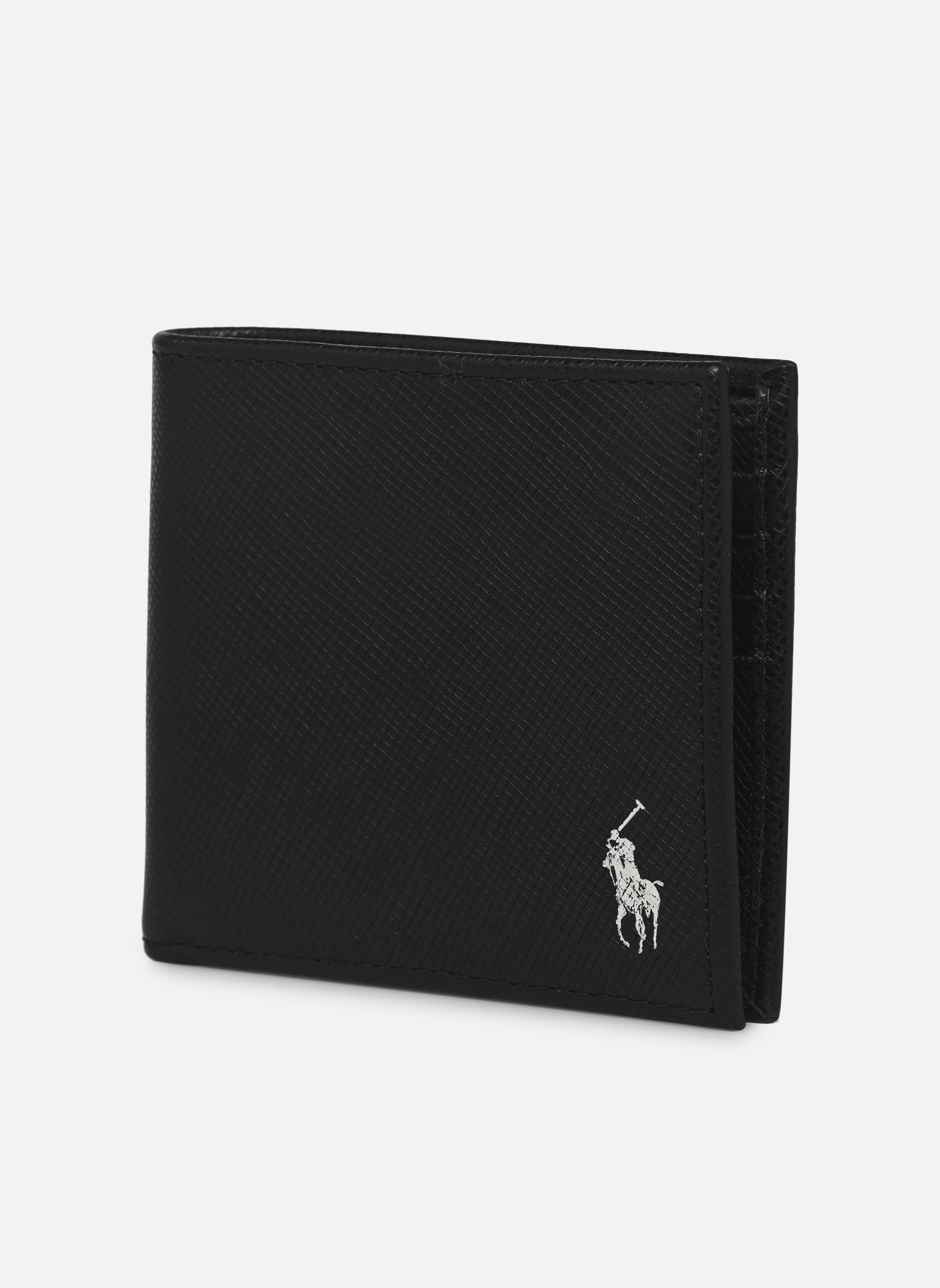 Portefeuilles Billfold-Wallet-Medium homme noir Polo Ralph Lauren Portefeuilles Billfold-Wallet-Medium homme noir BLACK/SILVER