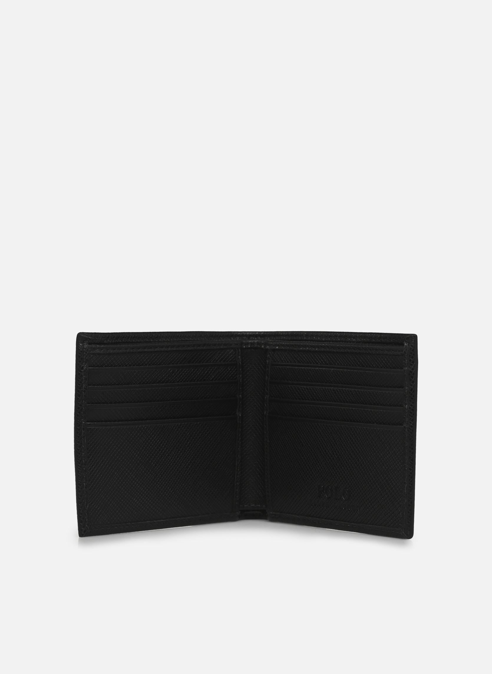 Portefeuilles Billfold-Wallet-Medium homme noir Polo Ralph Lauren Portefeuilles Billfold-Wallet-Medium homme noir BLACK/SILVER