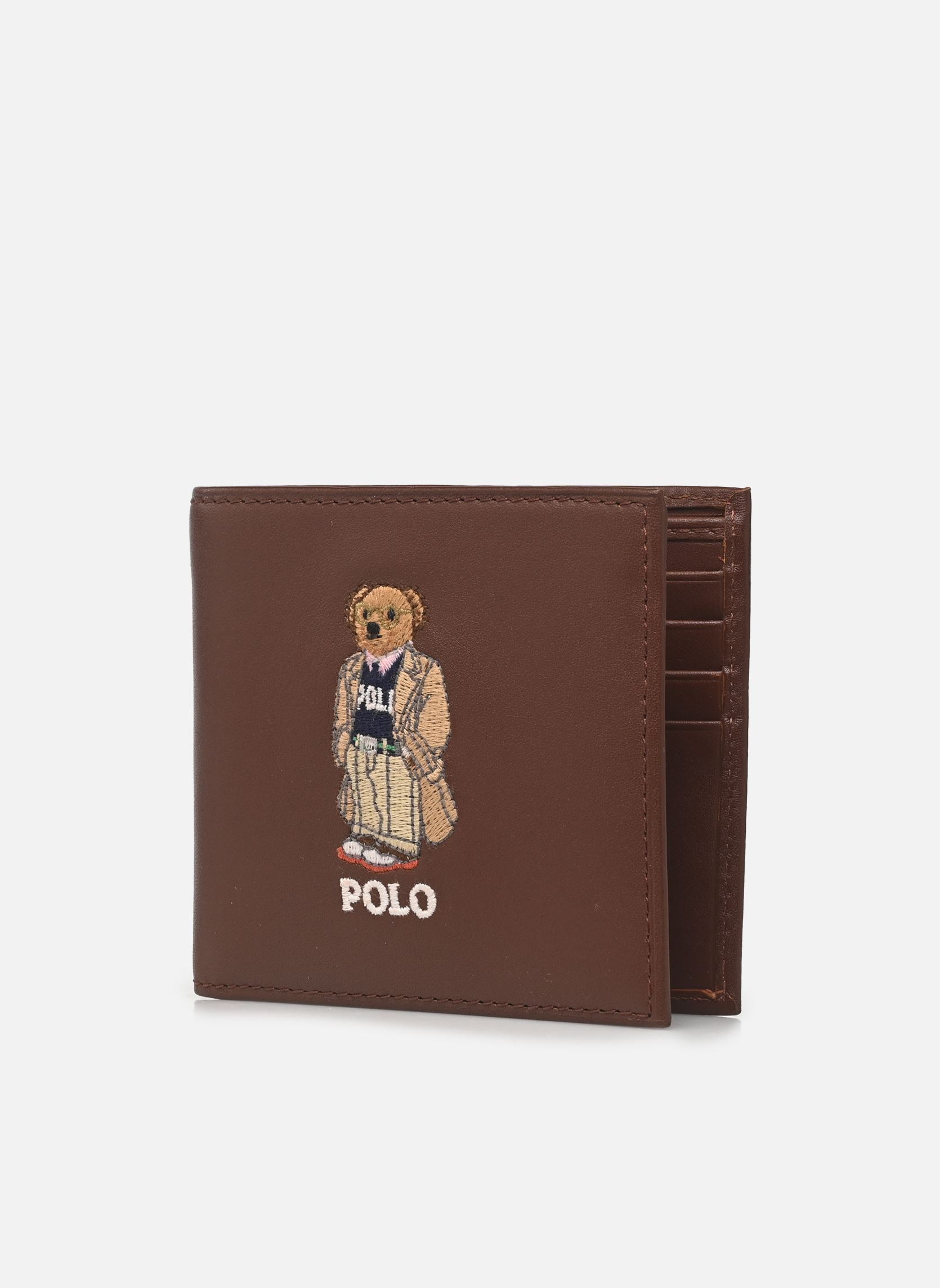 Portefeuilles Billfold-Wallet-Medium homme marron Polo Ralph Lauren Portefeuilles Billfold-Wallet-Medium homme marron CHESTNUT