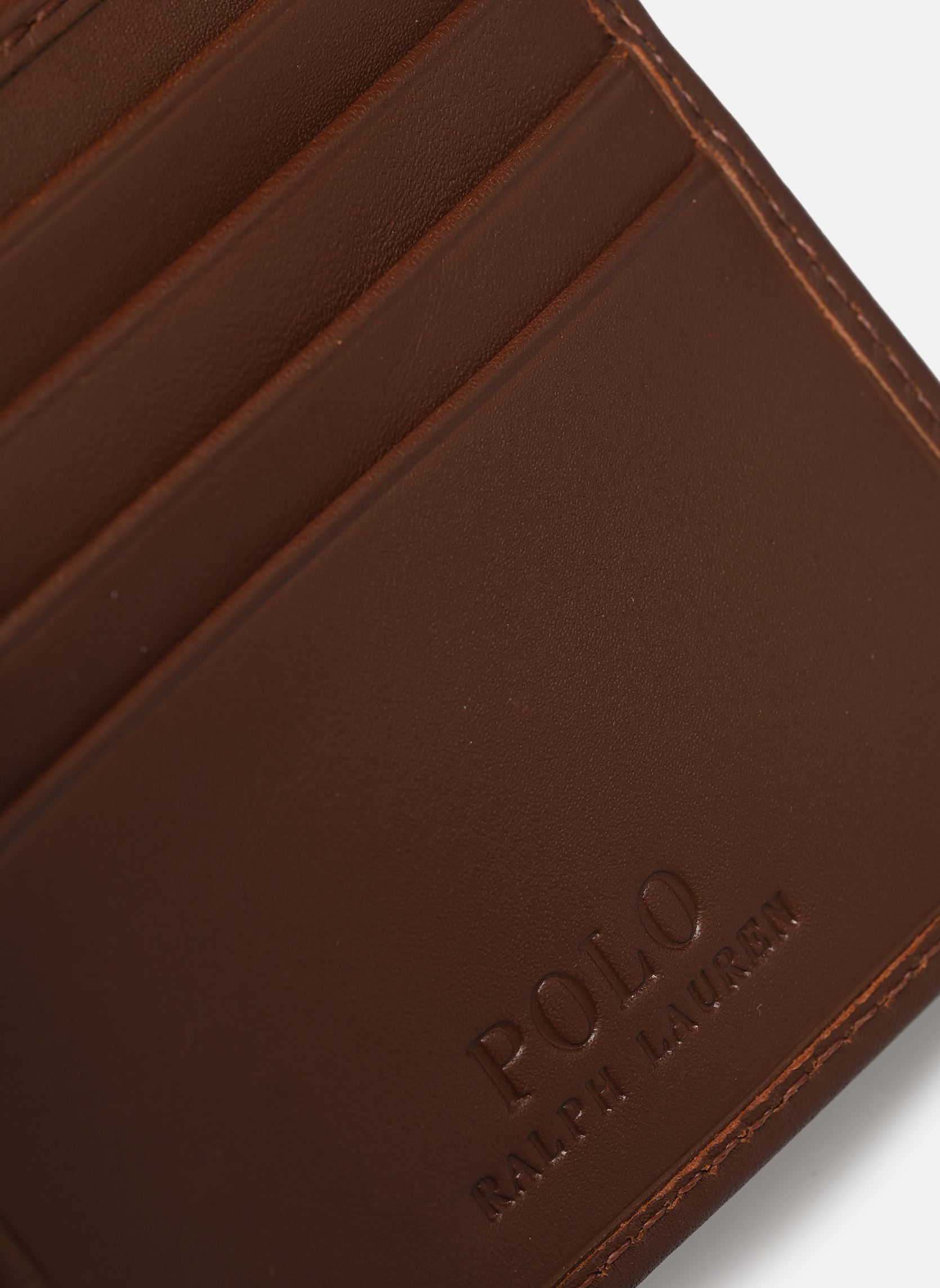Portefeuilles Billfold-Wallet-Medium homme marron Polo Ralph Lauren Portefeuilles Billfold-Wallet-Medium homme marron CHESTNUT