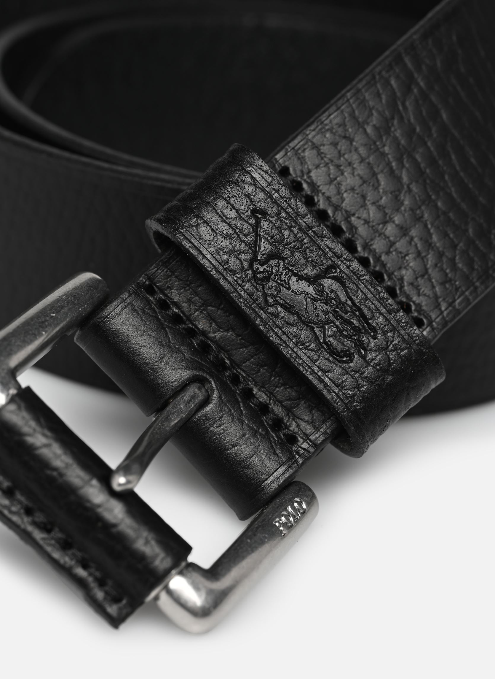 Ceintures Polo Keep Bt-Belt-Medium homme noir Polo Ralph Lauren Ceintures Polo Keep Bt-Belt-Medium homme noir BLACK