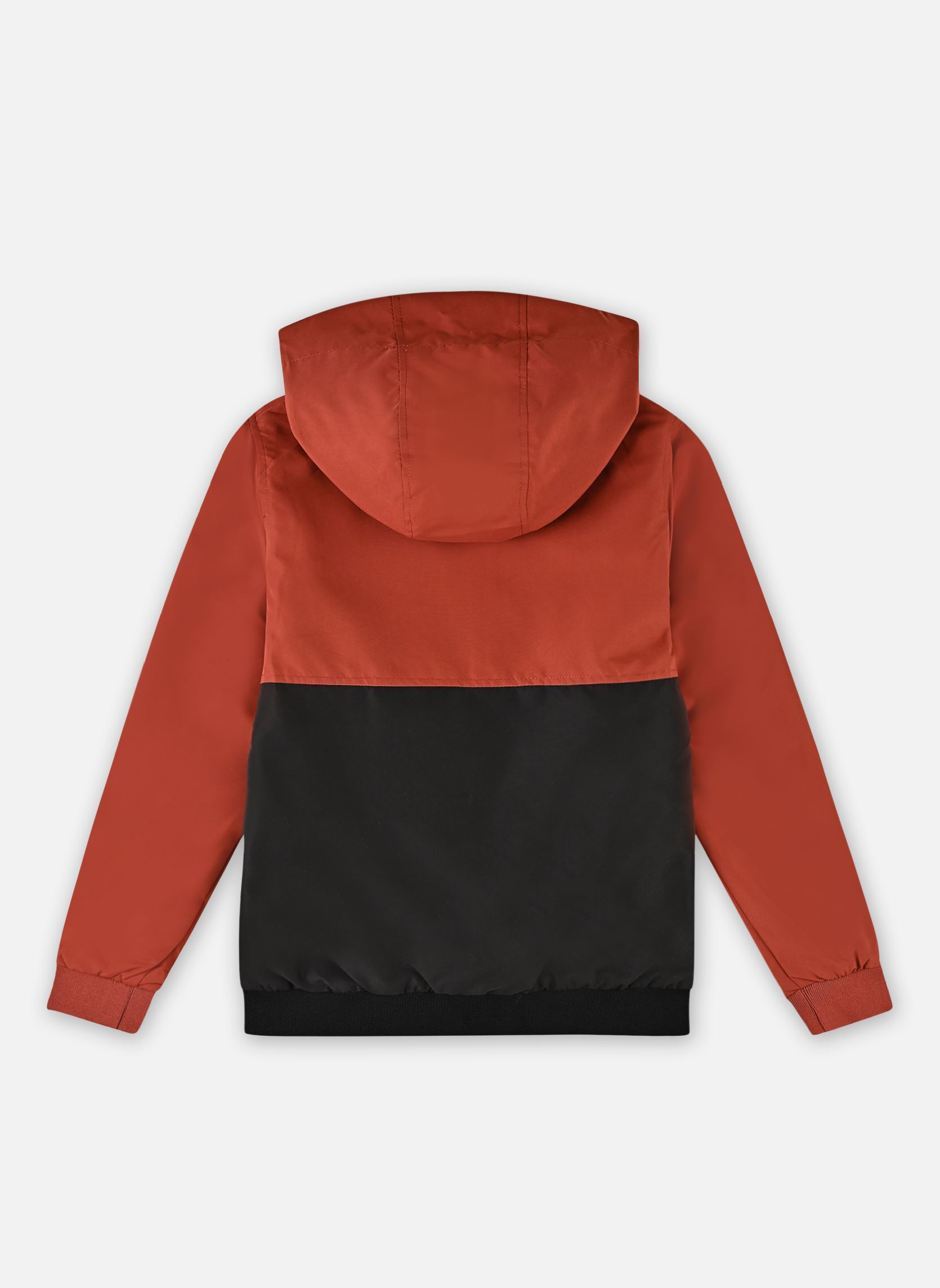 Blousons Jjerush Blocking Hood Bomber Noos Jnr garçon marron Jack & Jones Blousons Jjerush Blocking Hood Bomber Noos Jnr garçon marron BURNT HENNA