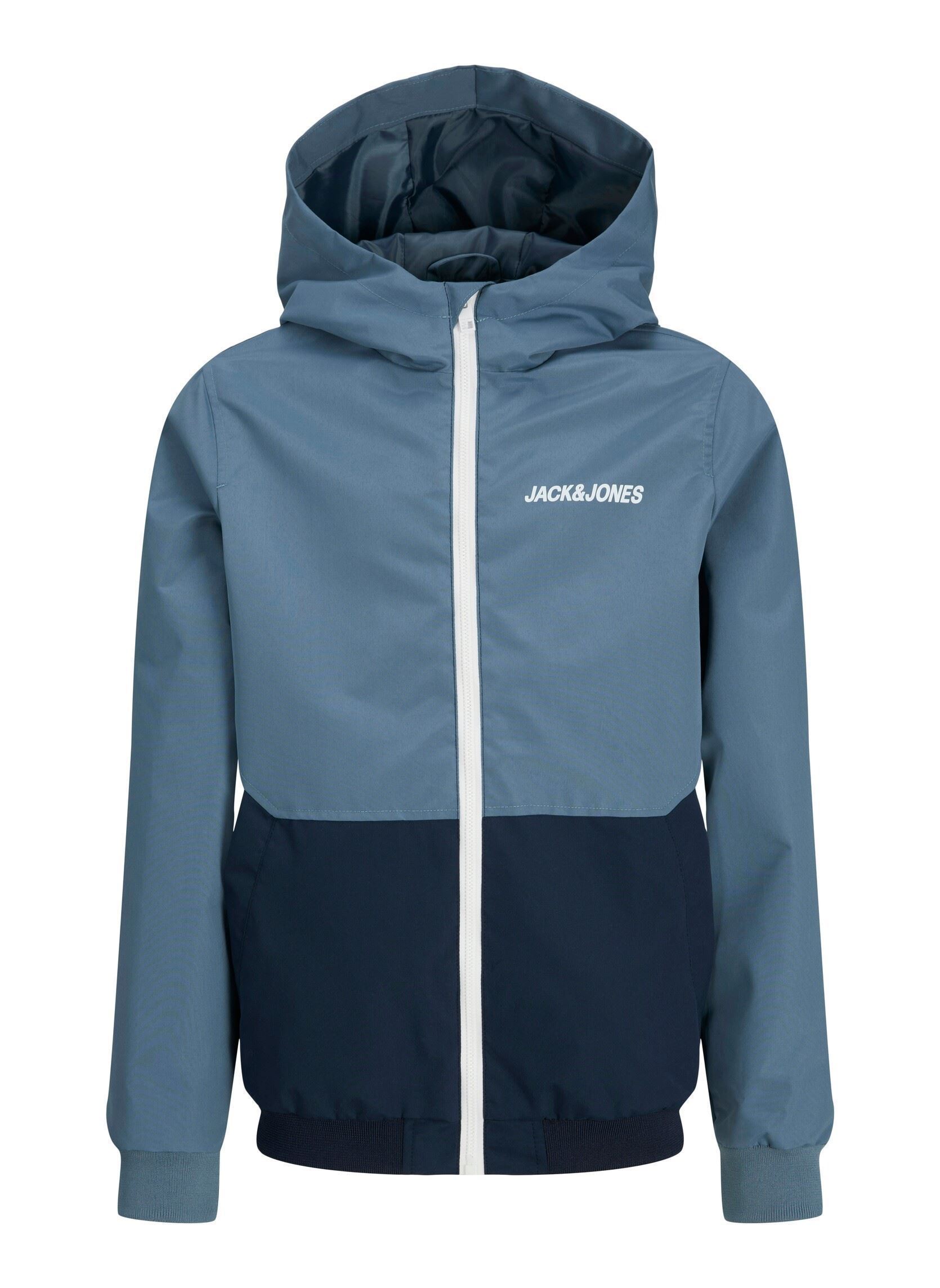 Vêtements Jack & Jones Jjerush Blocking Hood Bomber Noos Jnr pour Enfant