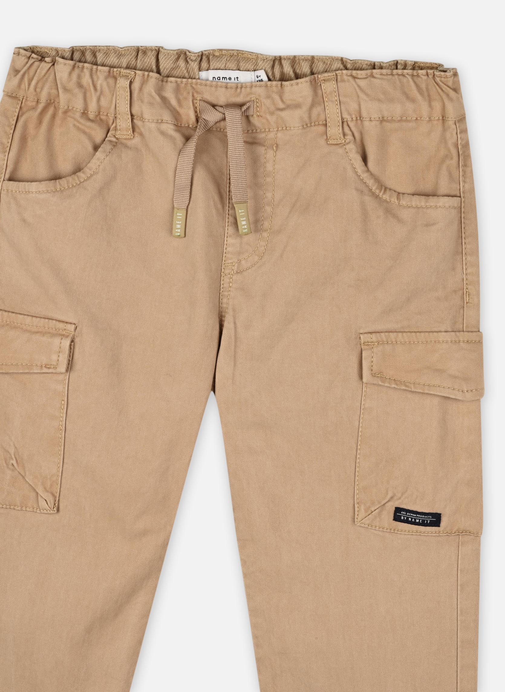 Name it NKMBEN PARACHUTE - Cargobroek - dusty olive/olijfgroen