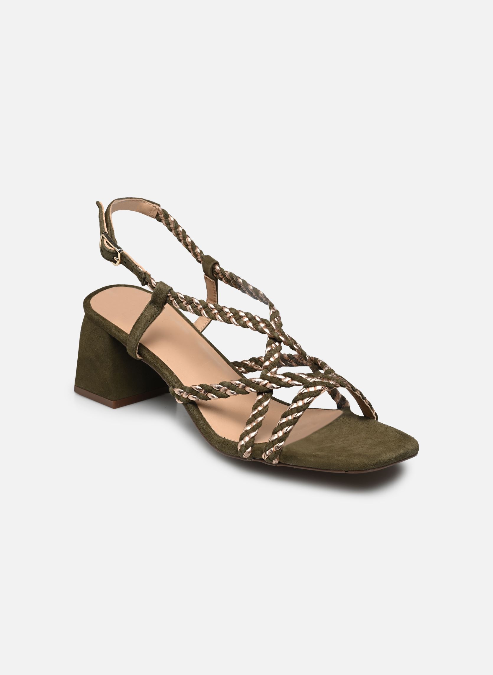 Sandalen HELDA damen grün Bocage Sandalen HELDA damen grün Kaki