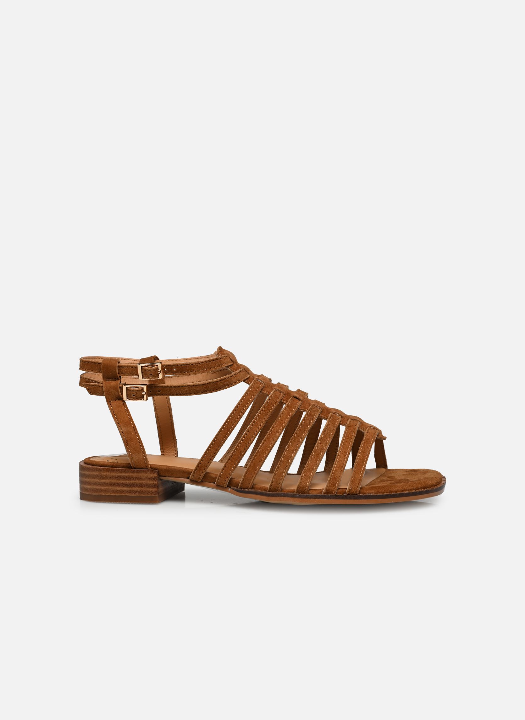 Sandales JABRIDE femme marron Bocage Sandales JABRIDE femme marron Camel