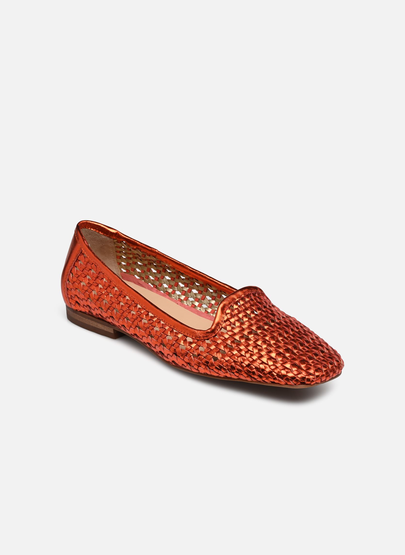 Mocassins AMTHYSTE femme orange Bocage Mocassins AMTHYSTE femme orange Orange
