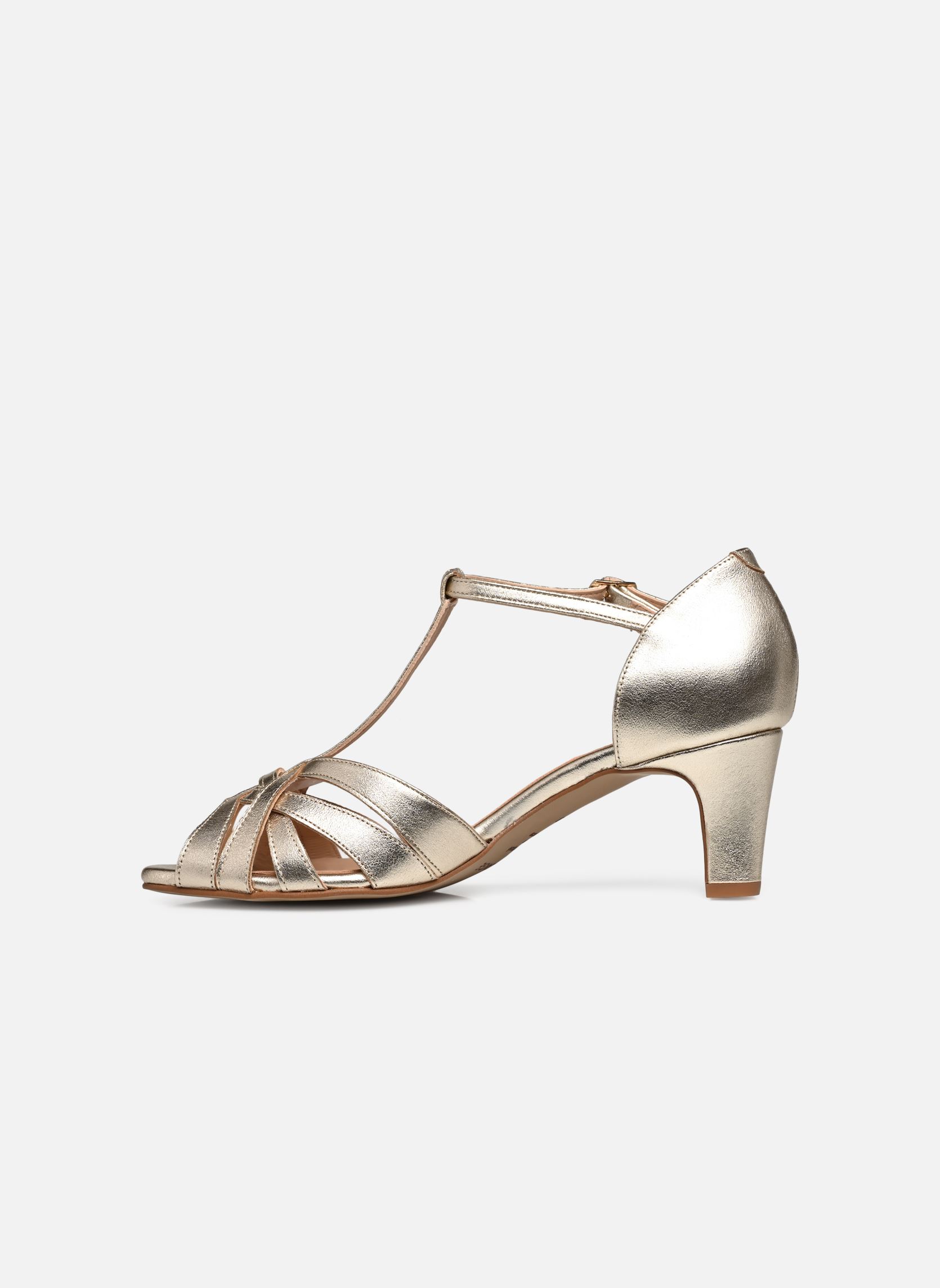 Sandalen DANIELLA dames goud en brons Bocage Sandalen DANIELLA dames goud en brons PLATINE