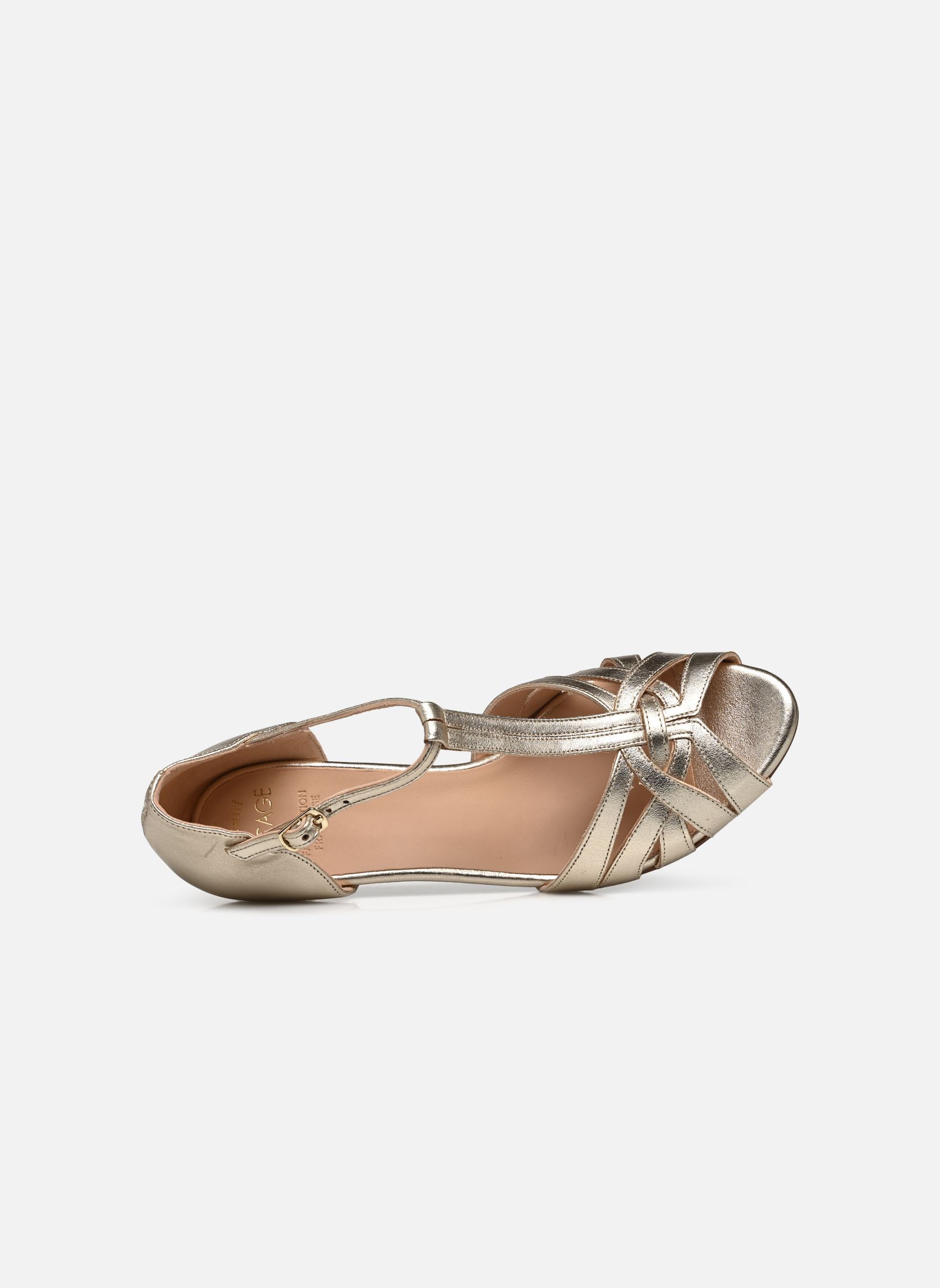 Sandalen DANIELLA dames goud en brons Bocage Sandalen DANIELLA dames goud en brons PLATINE
