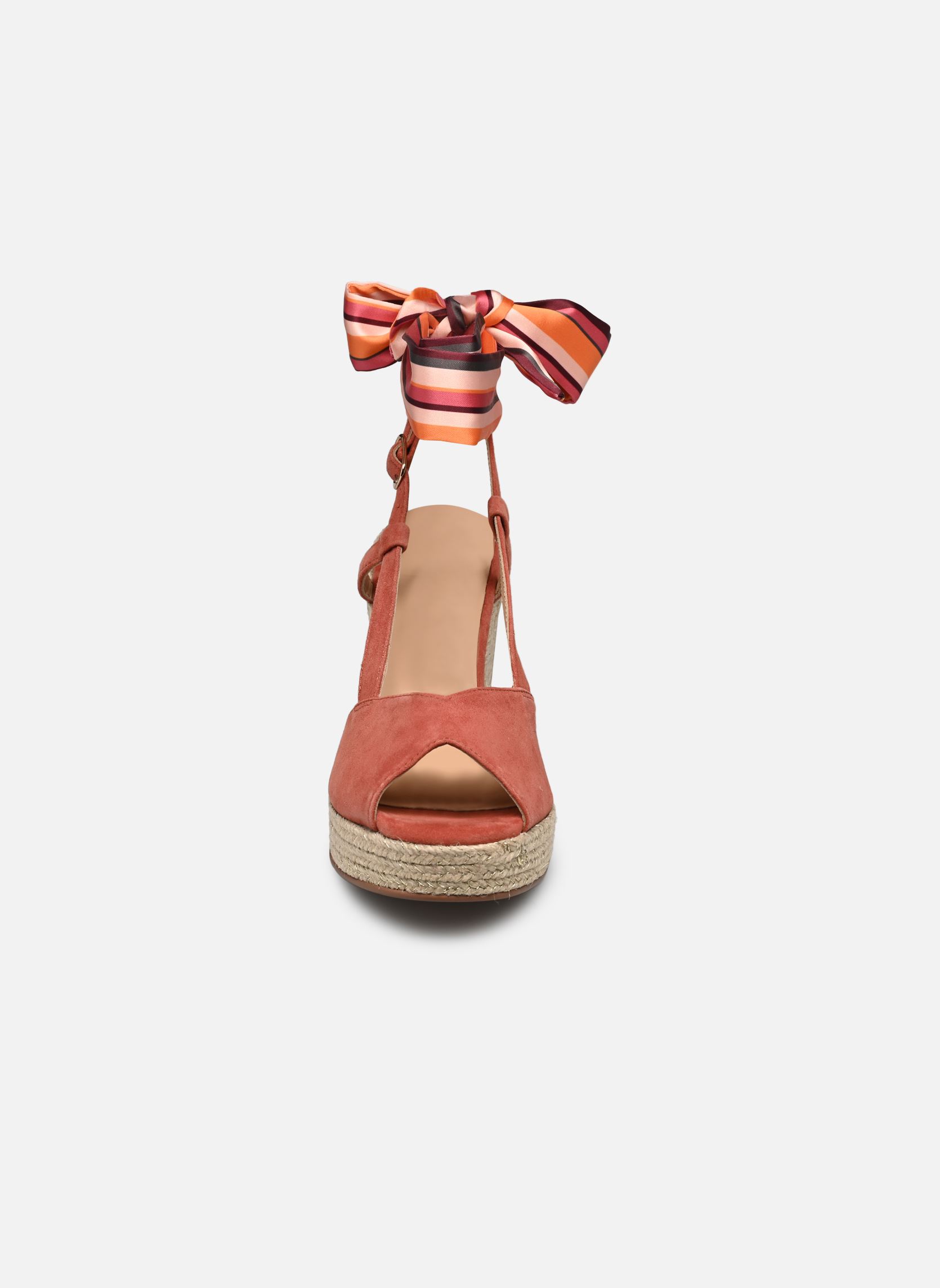 Sandales compensées et plateformes HISTARA femme rose Bocage Sandales compensées et plateformes HISTARA femme rose Rose fane