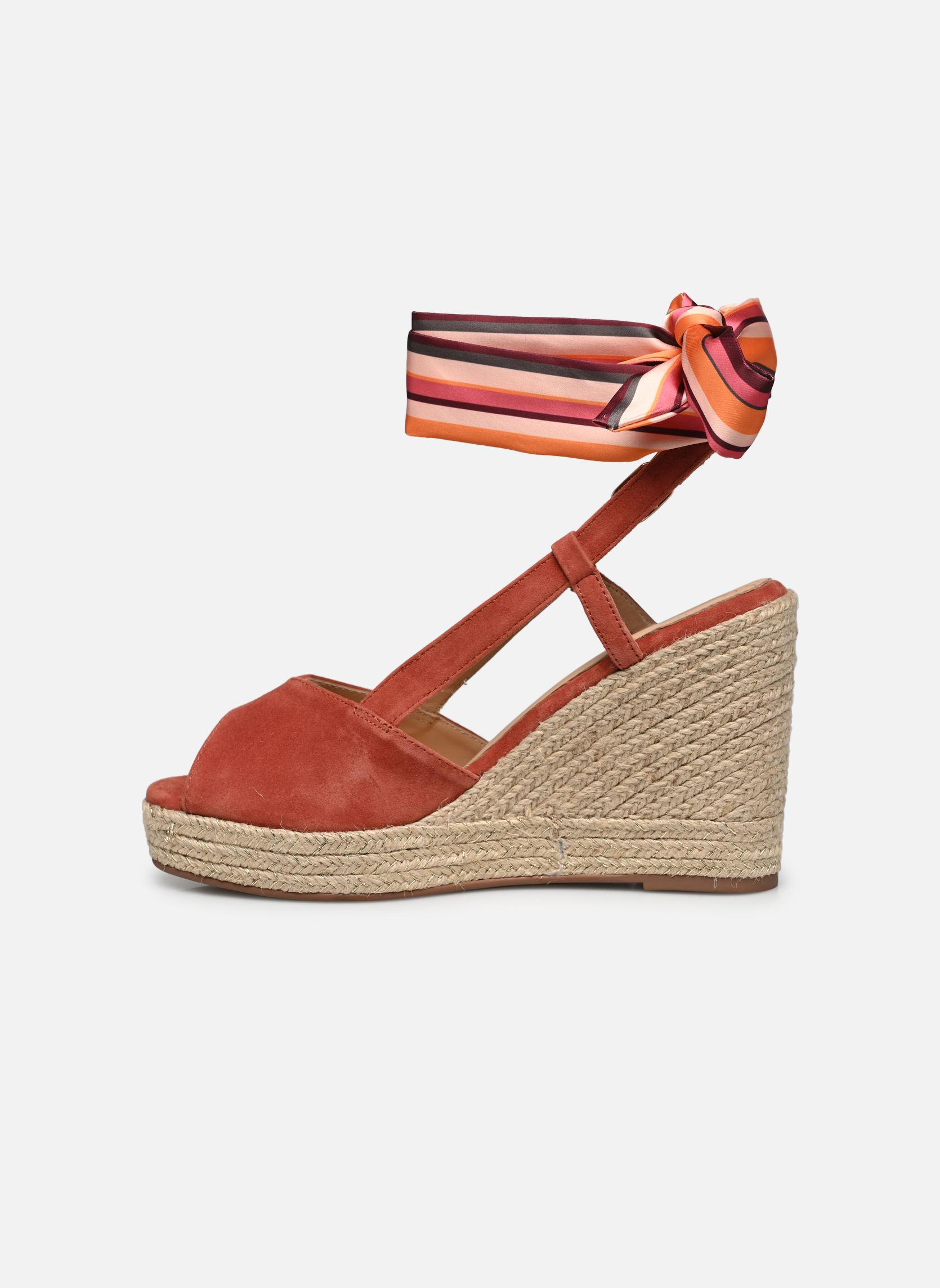 Sandales compensées et plateformes HISTARA femme rose Bocage Sandales compensées et plateformes HISTARA femme rose Rose fane