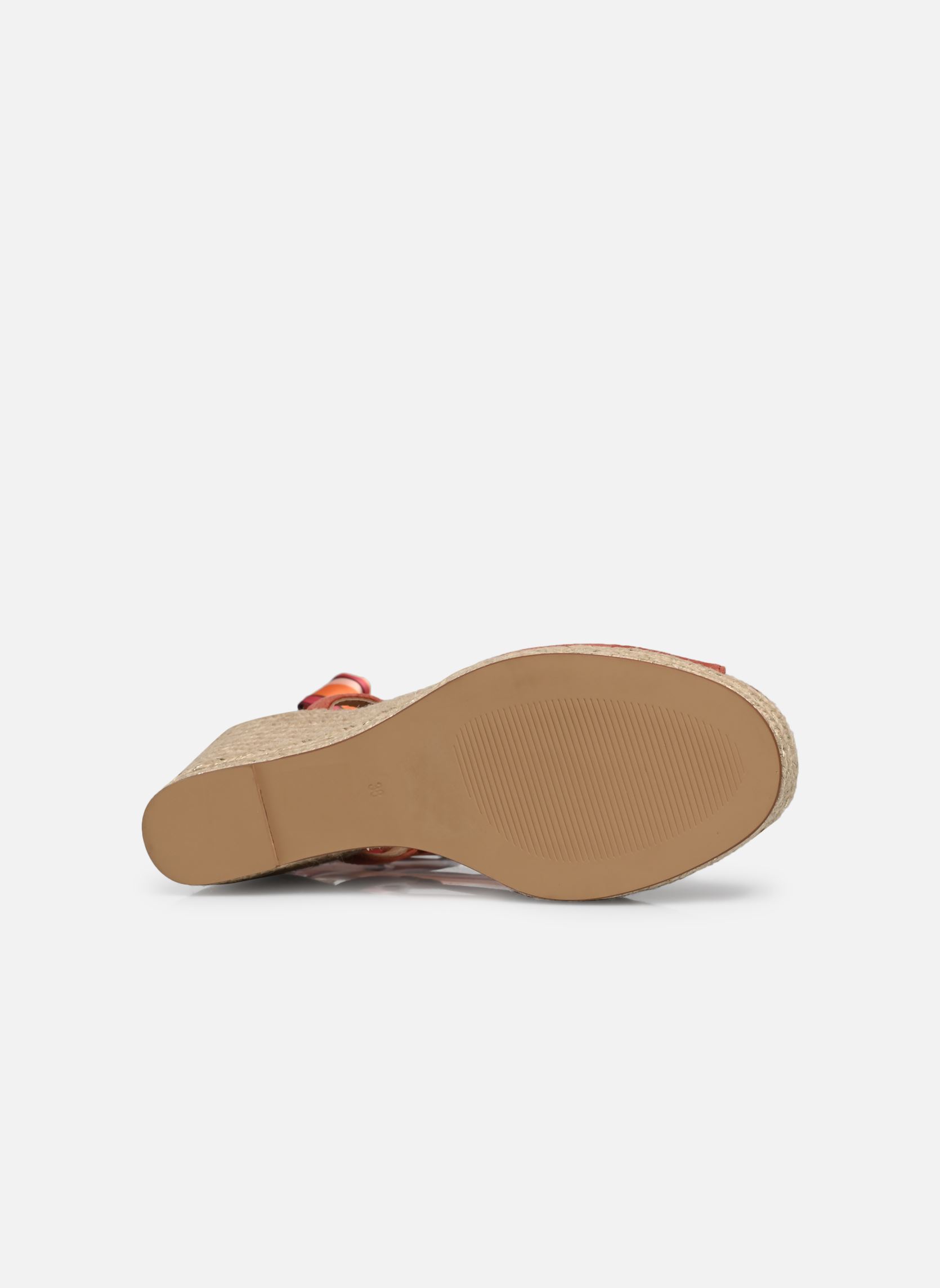 Sandales compensées et plateformes HISTARA femme rose Bocage Sandales compensées et plateformes HISTARA femme rose Rose fane