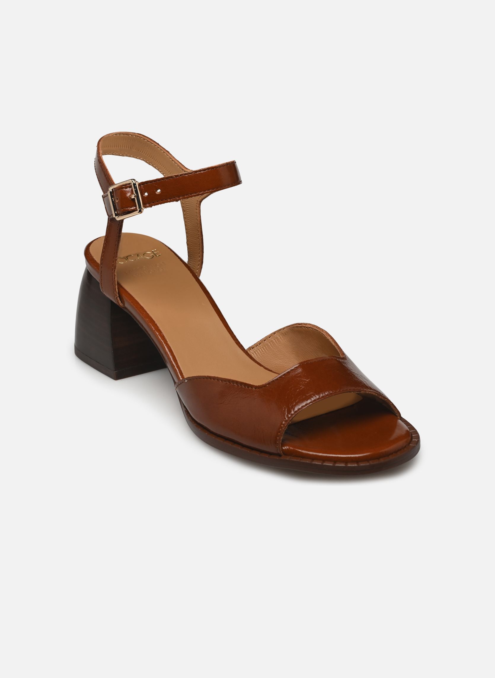 Sandalen HANSEL dames bruin Bocage Sandalen HANSEL dames bruin marron