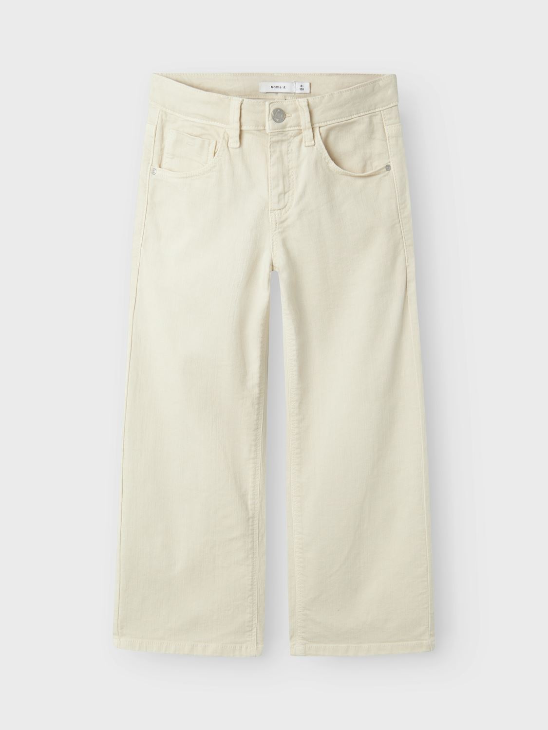 Pantalons Nkfrose Wide Twi Pant 1115-Tp Noos fille beige Name it Pantalons Nkfrose Wide Twi Pant 1115-Tp Noos fille beige Turtledove
