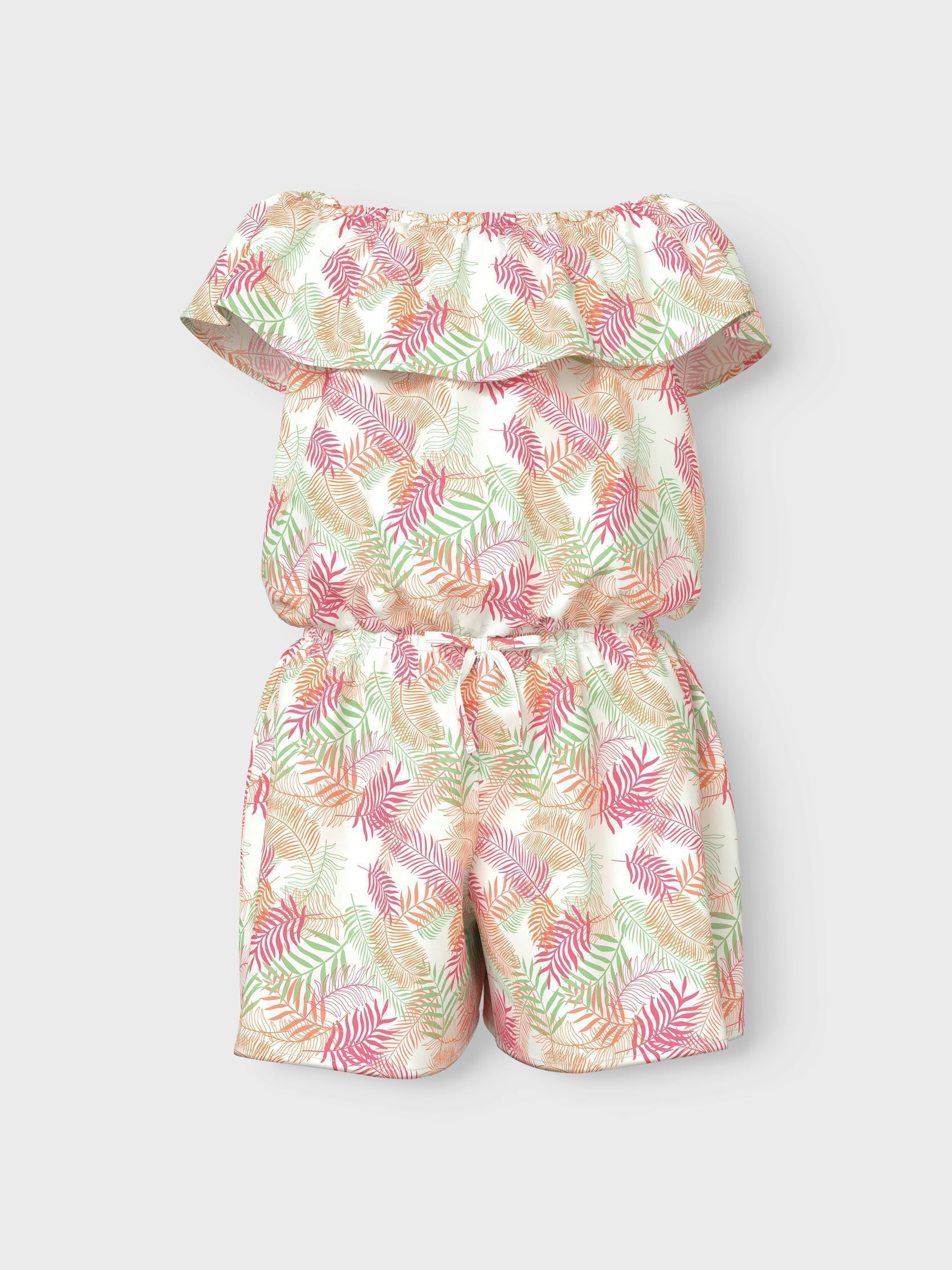 Jumpsuits / Overalls Nkfvinaya Ss Playsuit Fffff Noos mädchen grün Name it Jumpsuits / Overalls Nkfvinaya Ss Playsuit Fffff Noos mädchen grün Arcadian Green