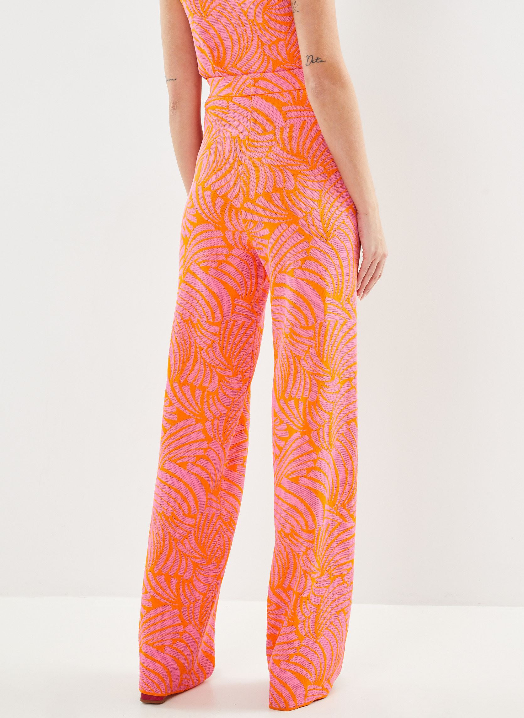 Pantalons larges Joe femme orange Suncoo Pantalons larges Joe femme orange Orange