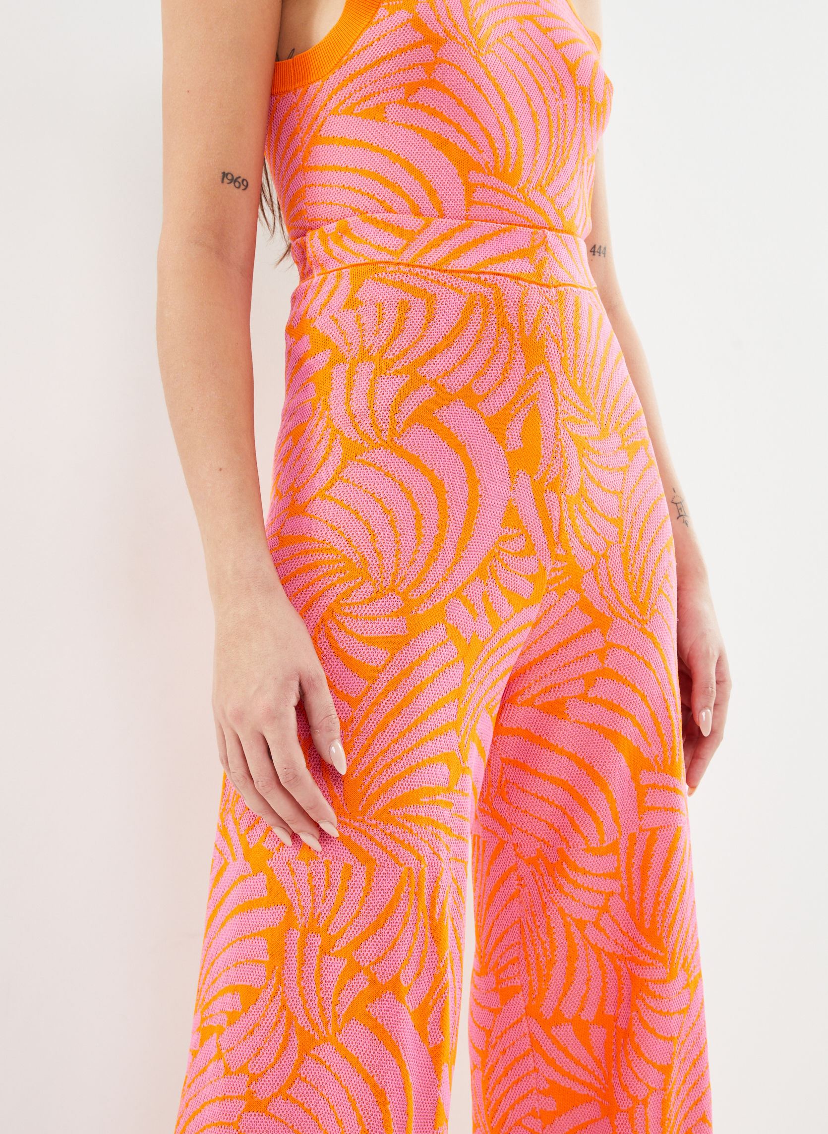Pantalons larges Joe femme orange Suncoo Pantalons larges Joe femme orange Orange