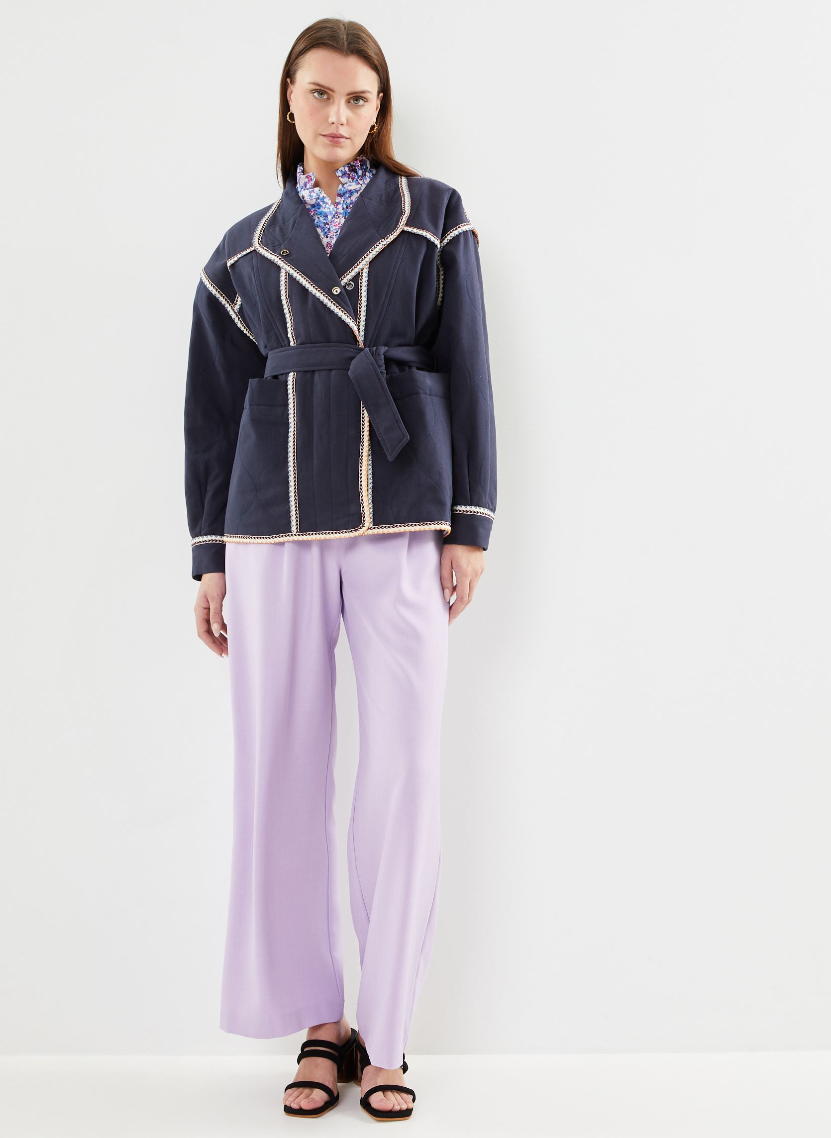 Jassen Enzo dames blauw Suncoo Jassen Enzo dames blauw Bleu