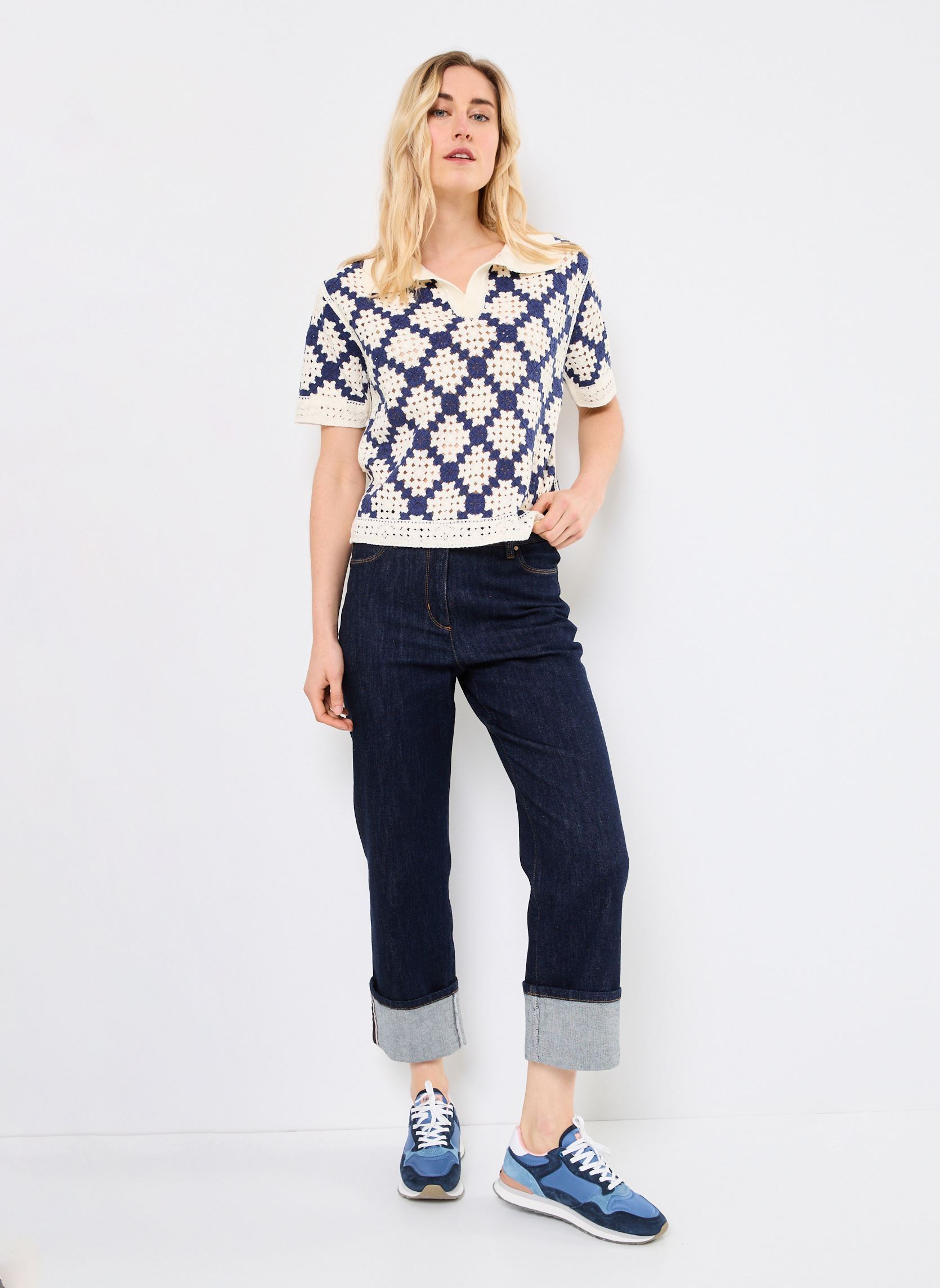 Pulls Perisol femme bleu Suncoo Pulls Perisol femme bleu Bleu nuit