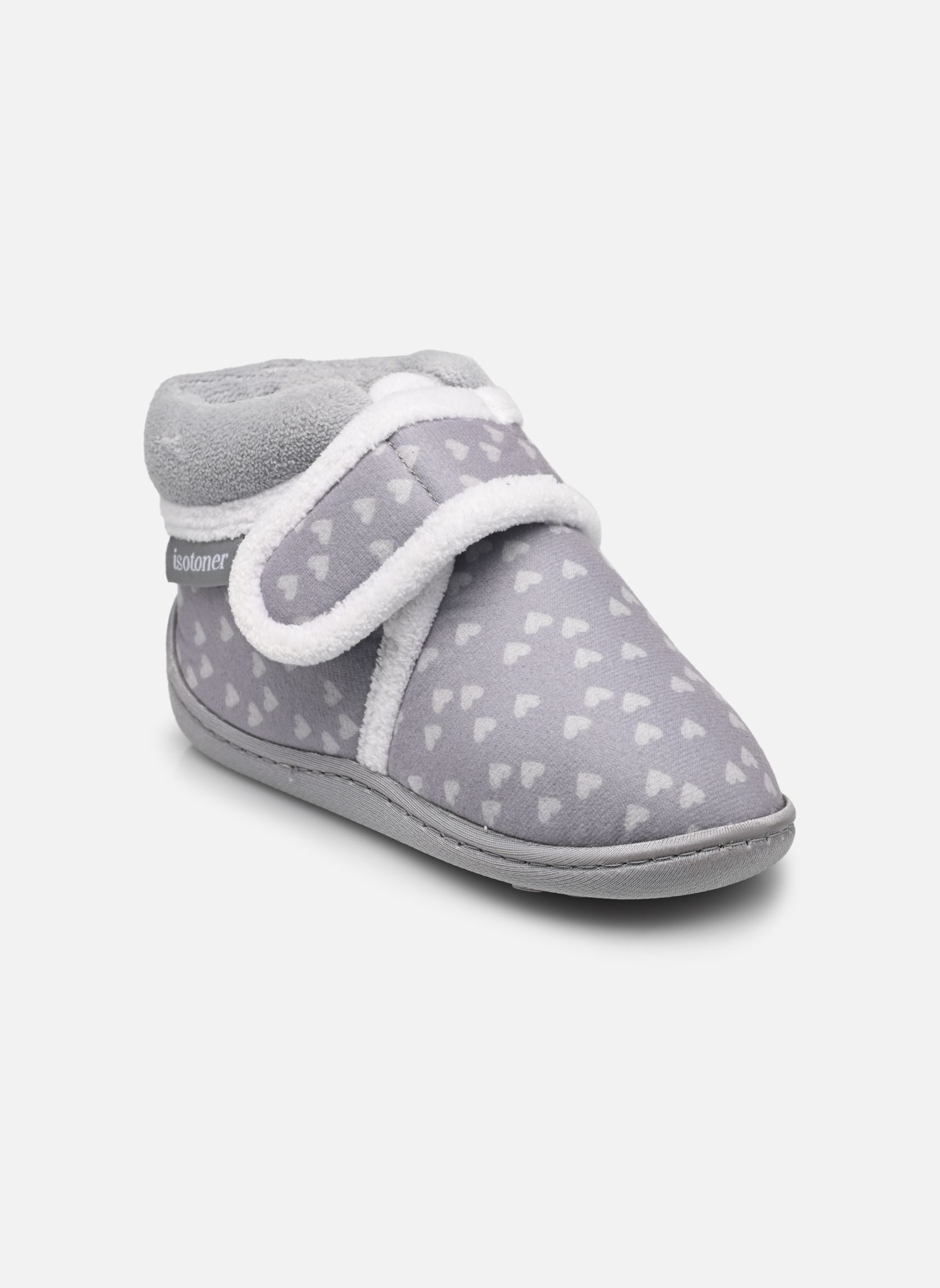 Isotoner Chaussons Bottillons Bébé Fille - Semelle Antidérapante